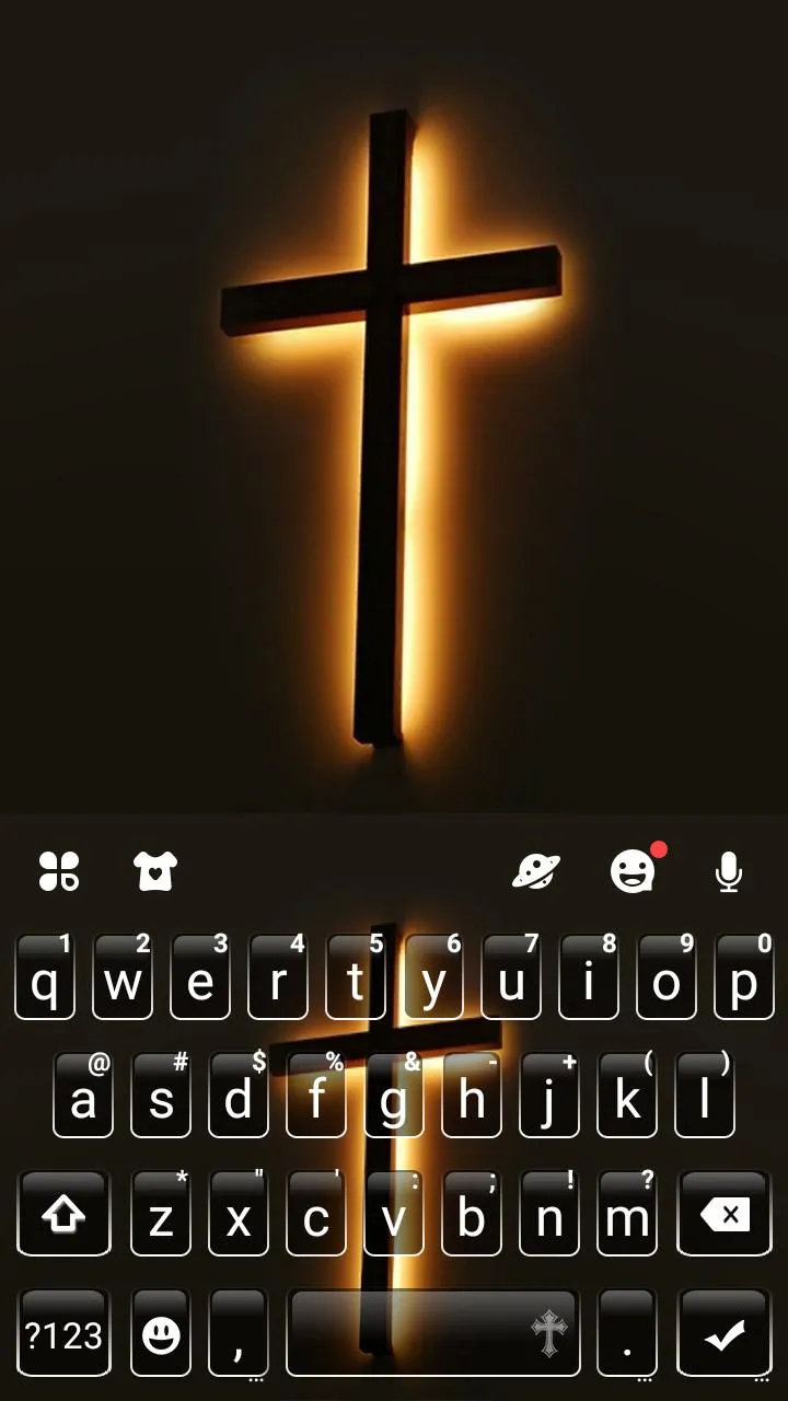 Holy Jesus 2 Keyboard Theme | Indus Appstore | Screenshot