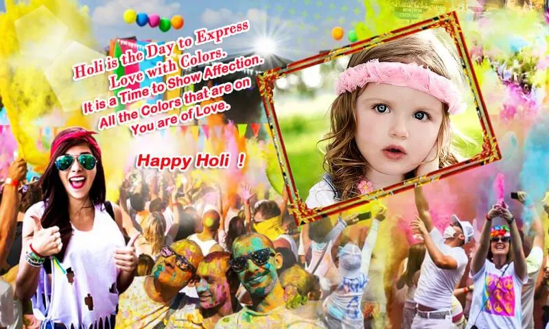 Happy Holi Frames | Indus Appstore | Screenshot