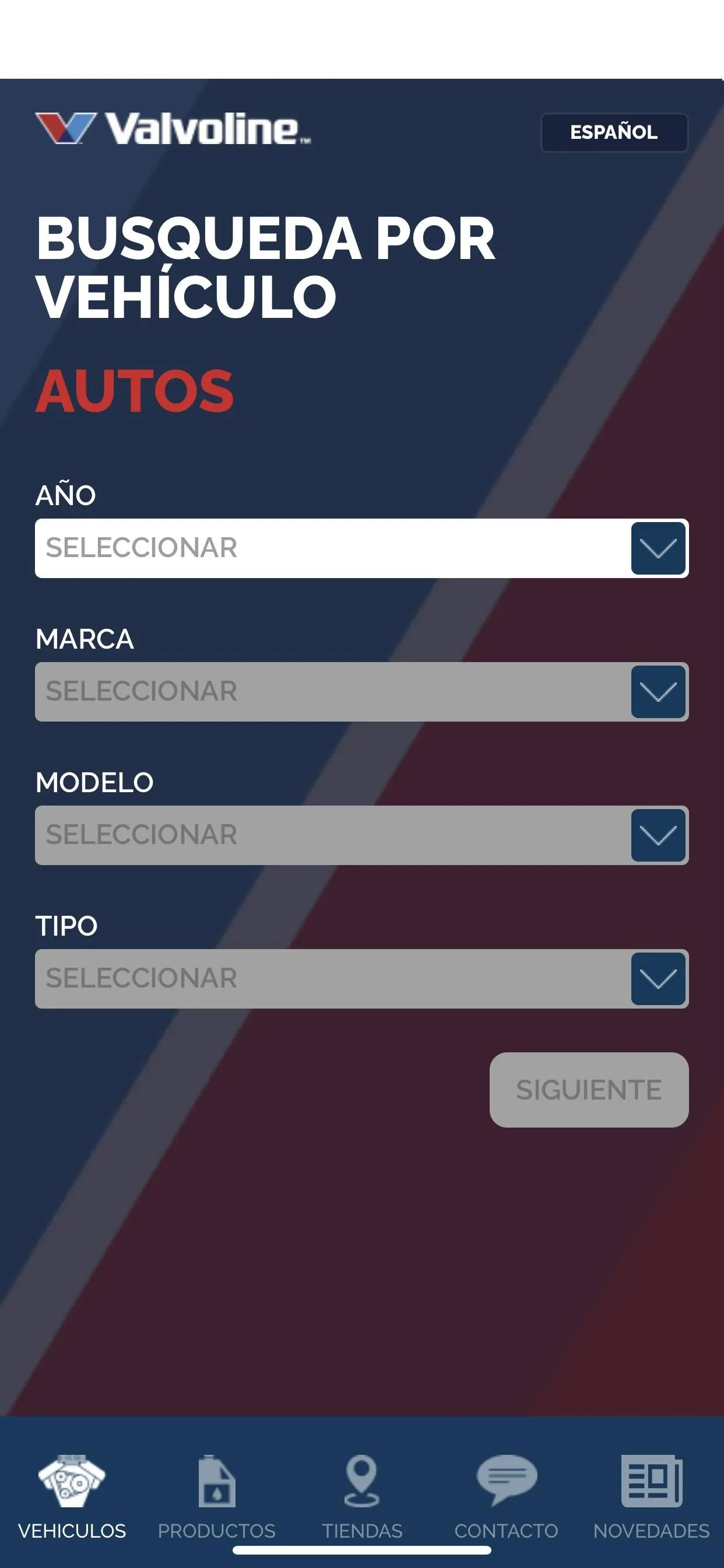 Valvoline Latinoamérica | Indus Appstore | Screenshot