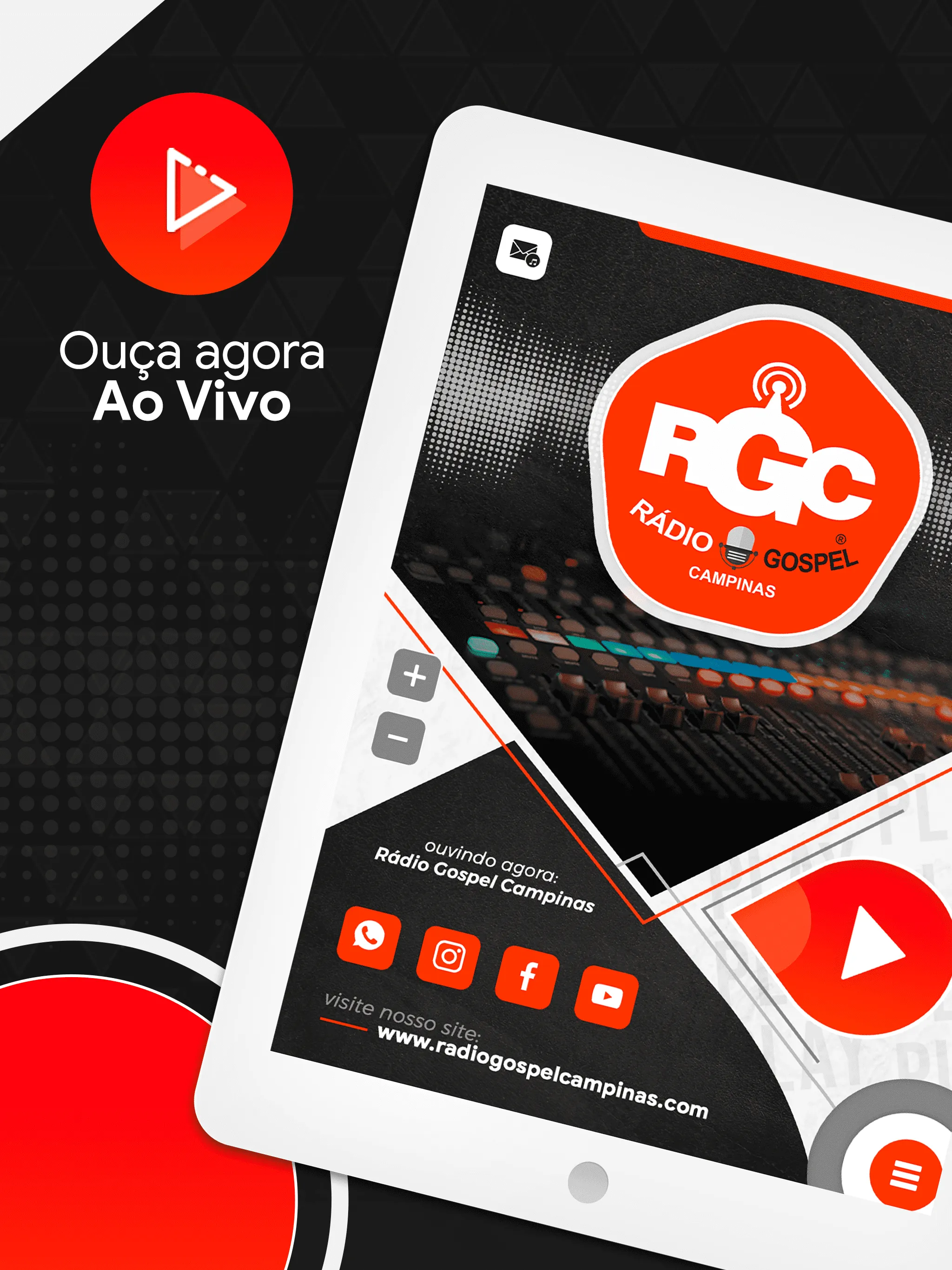 Rádio Gospel Campinas | Indus Appstore | Screenshot