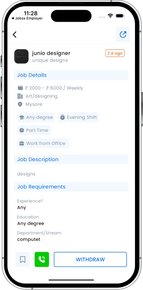 Jobss - Job Search | Indus Appstore | Screenshot