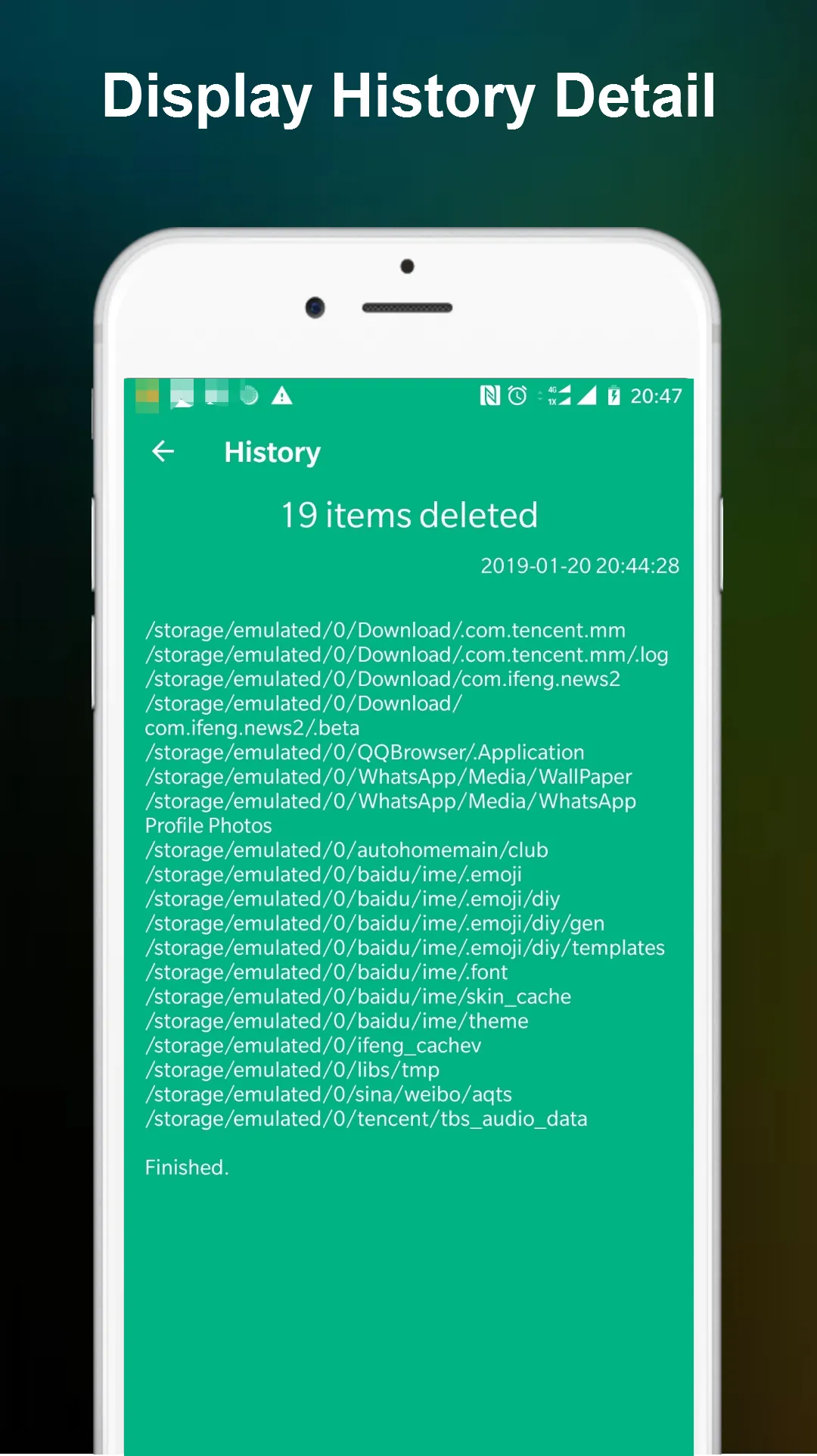 Empty Folder Cleaner | Indus Appstore | Screenshot