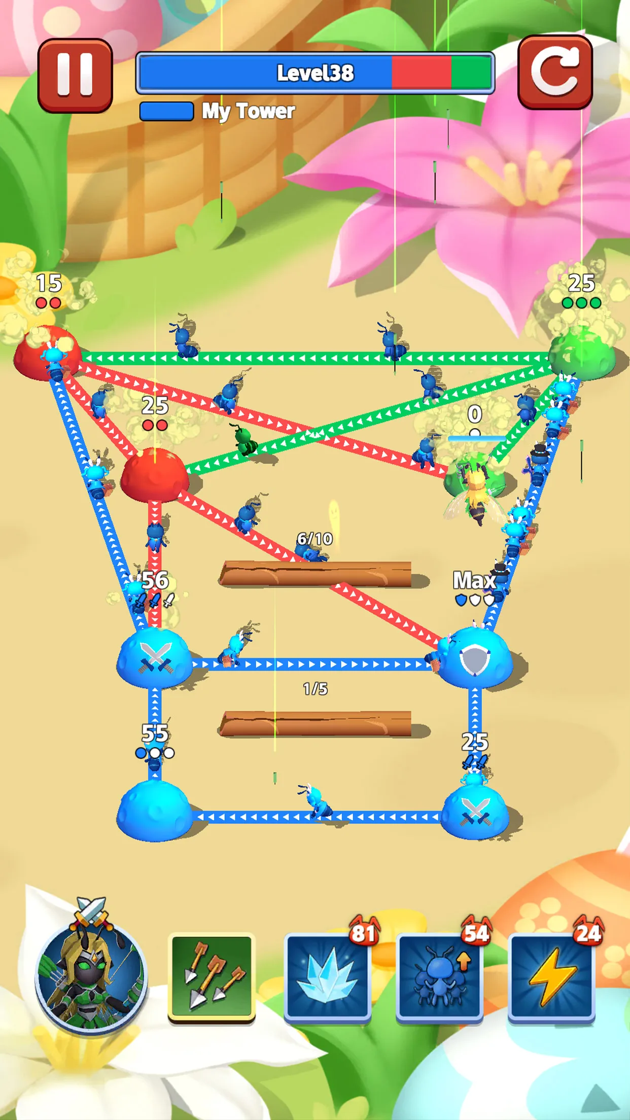 Ant Fight 2: Tower War Games | Indus Appstore | Screenshot