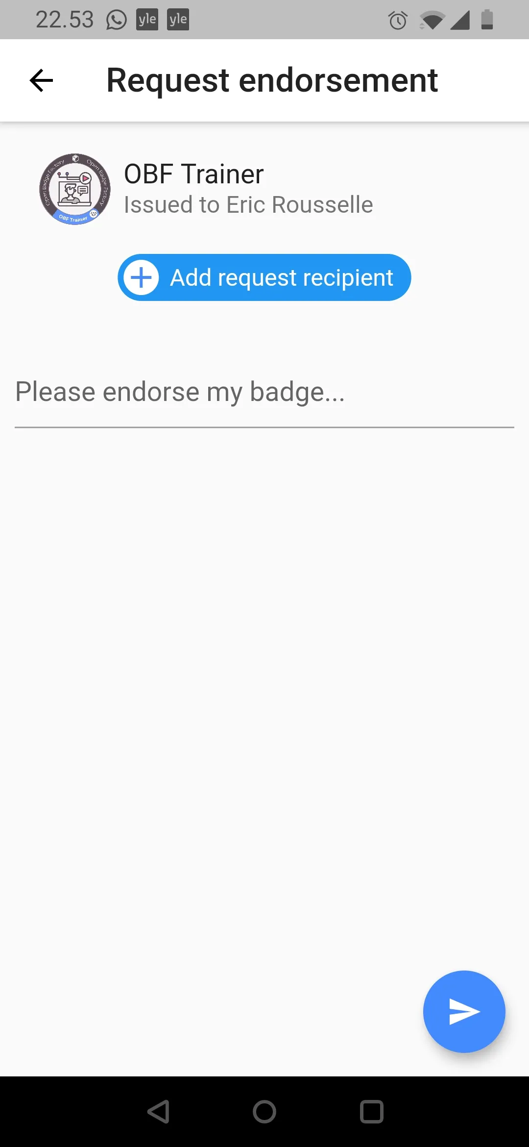 Open Badge Passport | Indus Appstore | Screenshot