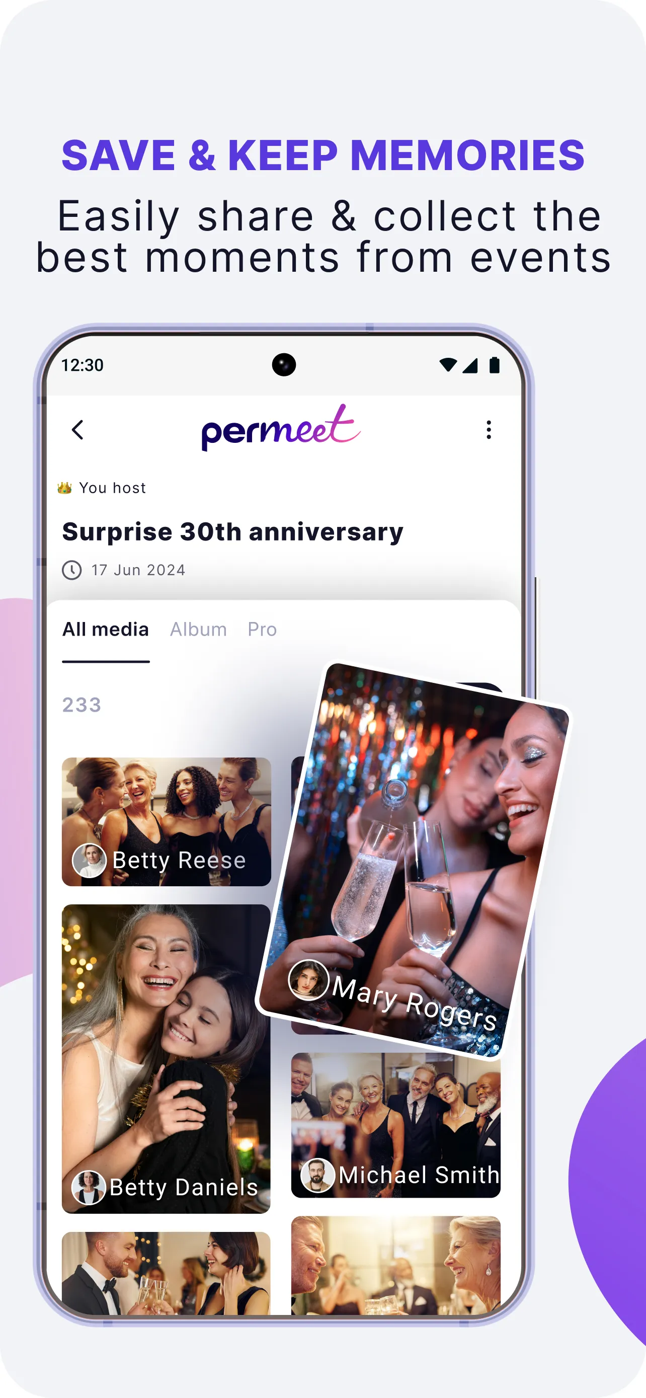 Permeet: Private Party Planner | Indus Appstore | Screenshot