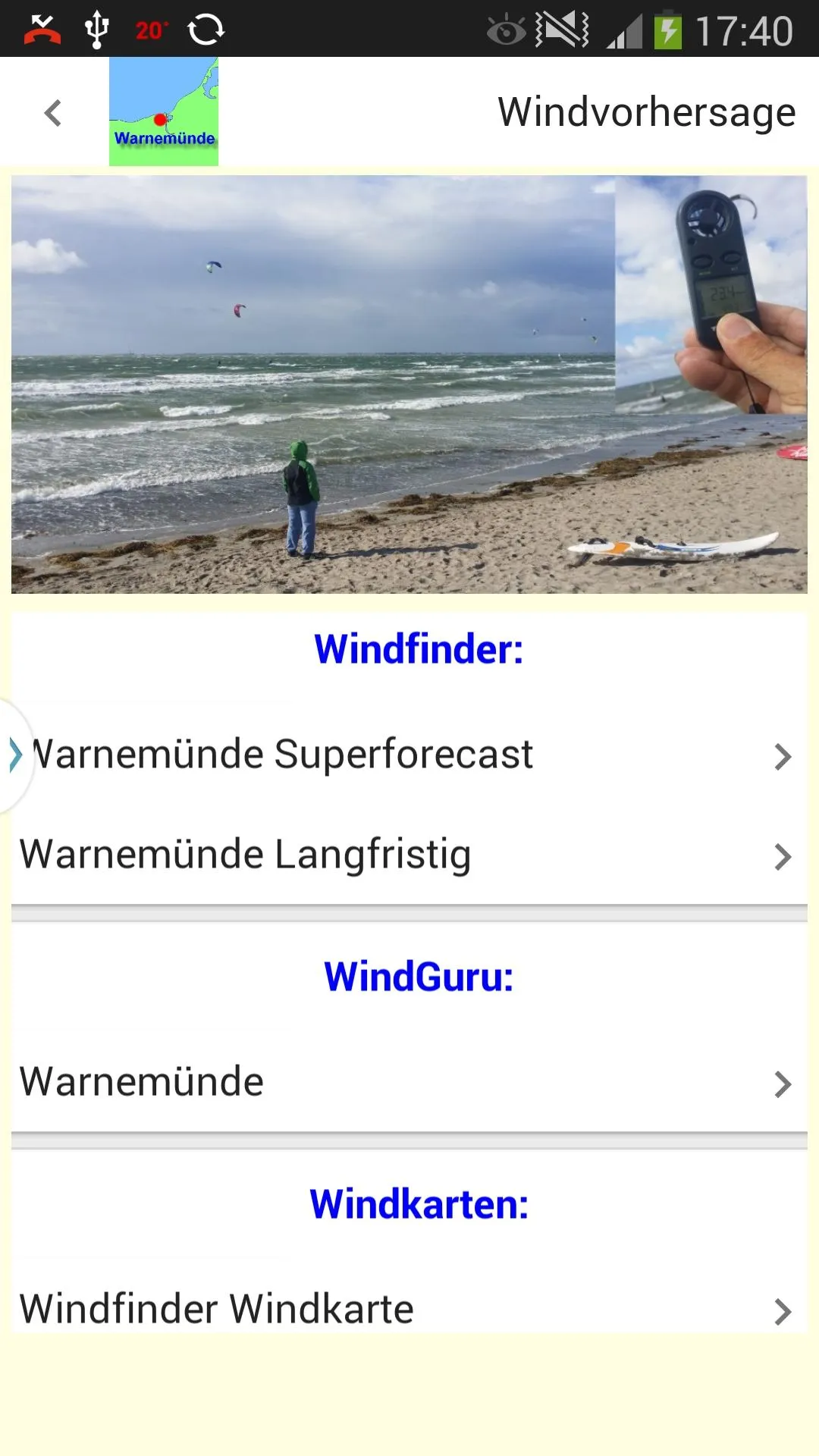 Warnemünde App für den Urlaub | Indus Appstore | Screenshot