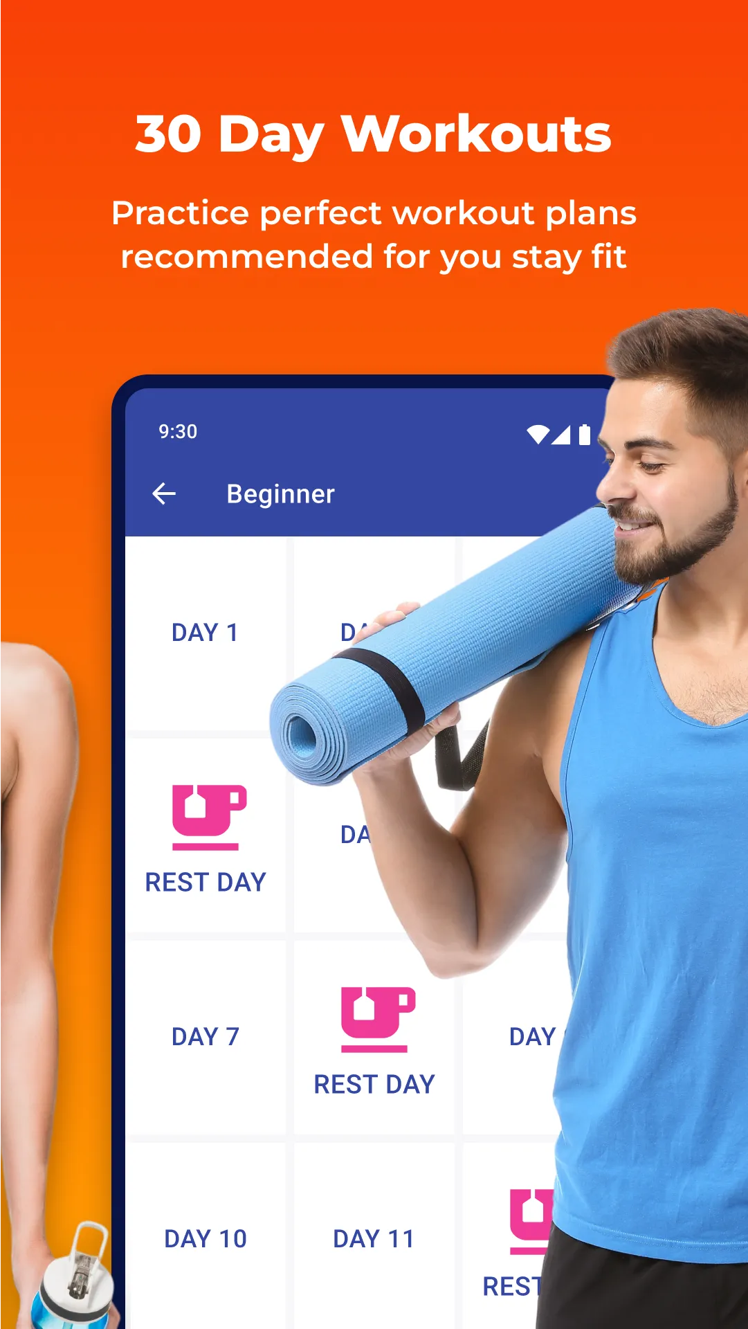 Daily Yoga Workout+Meditation | Indus Appstore | Screenshot