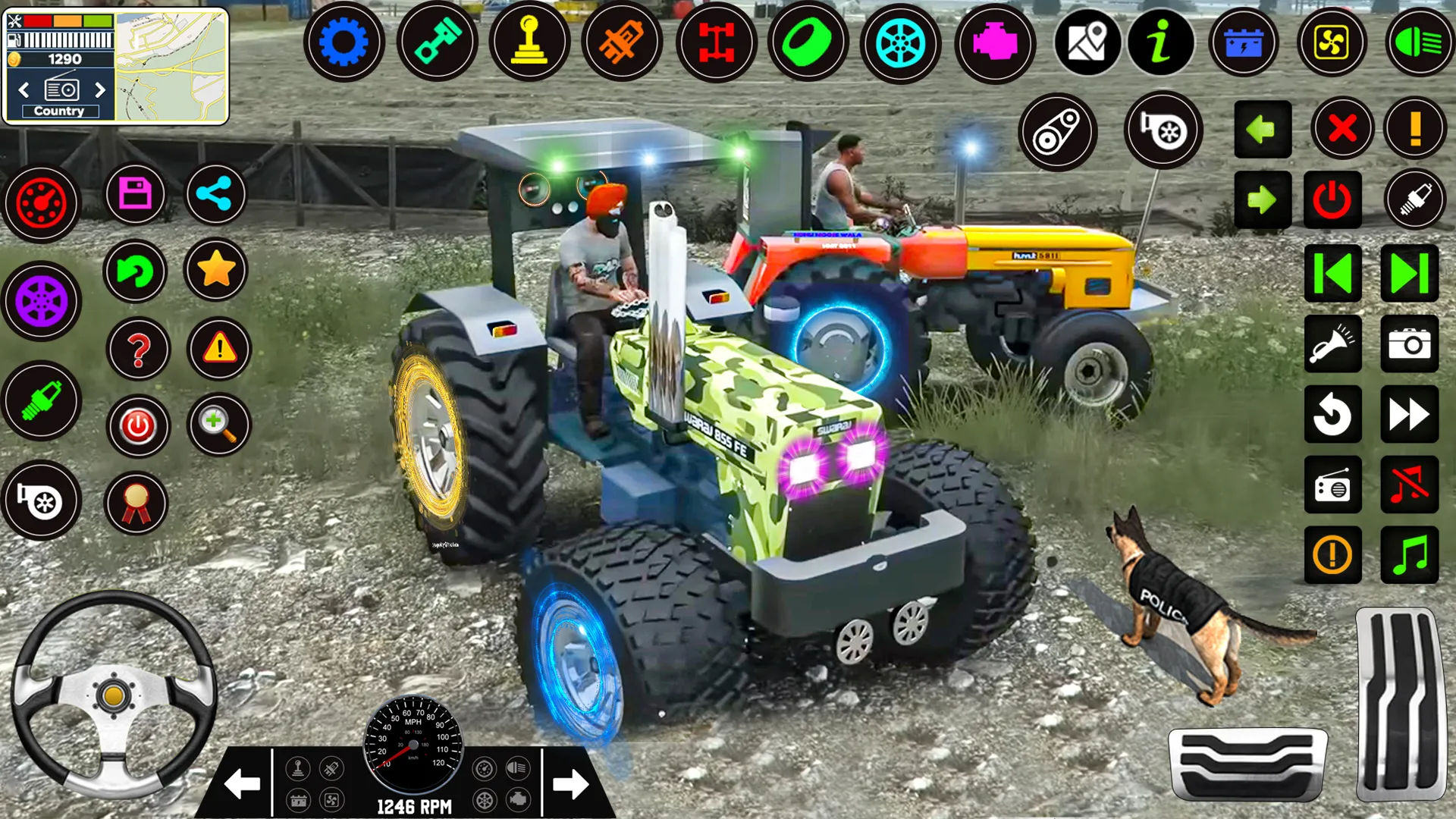 Indian Tractor Tochan Game 3d | Indus Appstore | Screenshot