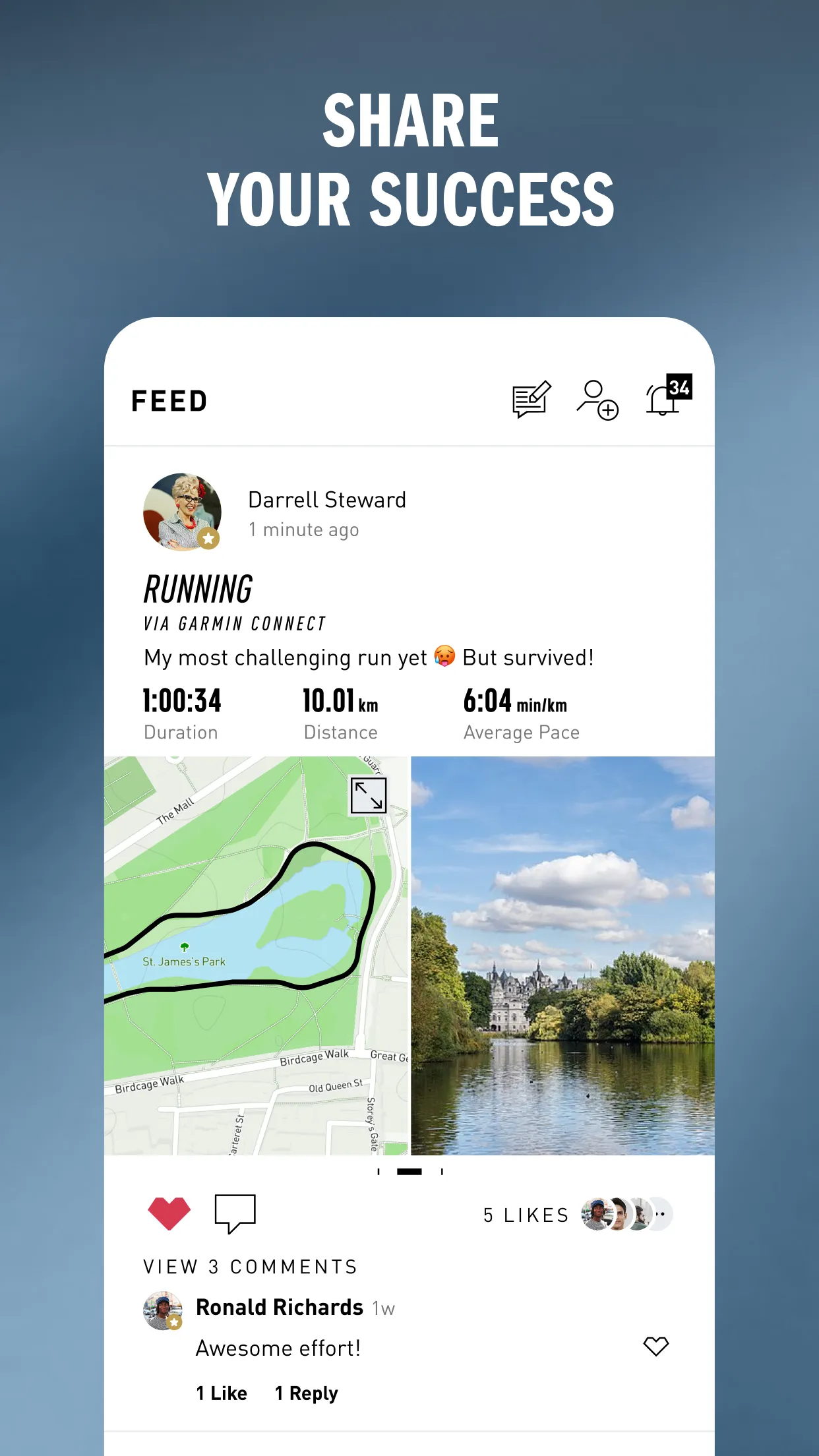 adidas Running: Run Tracker | Indus Appstore | Screenshot
