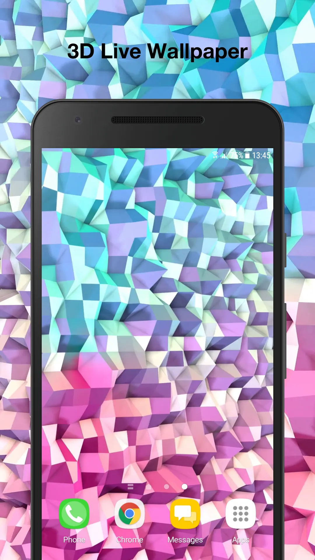 Crystals Live Wallpaper | Indus Appstore | Screenshot