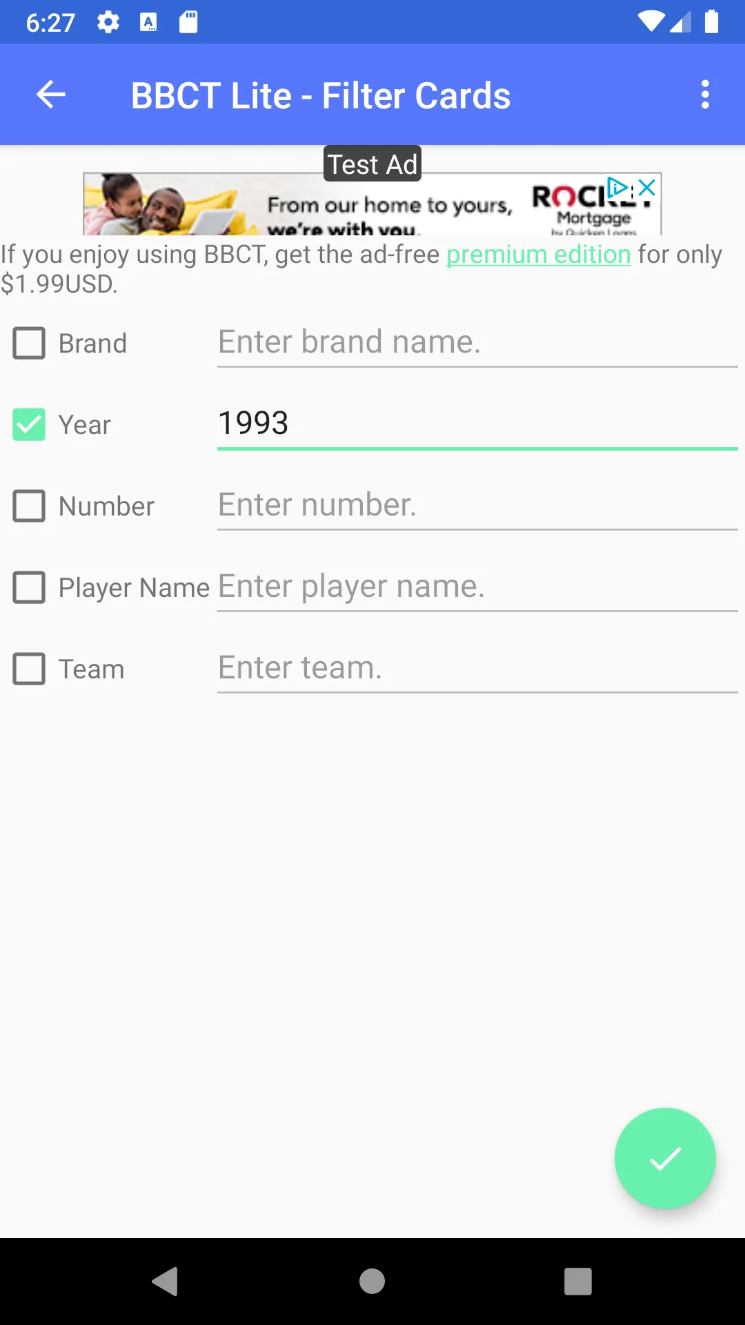 Baseball Card Tracker Lite | Indus Appstore | Screenshot