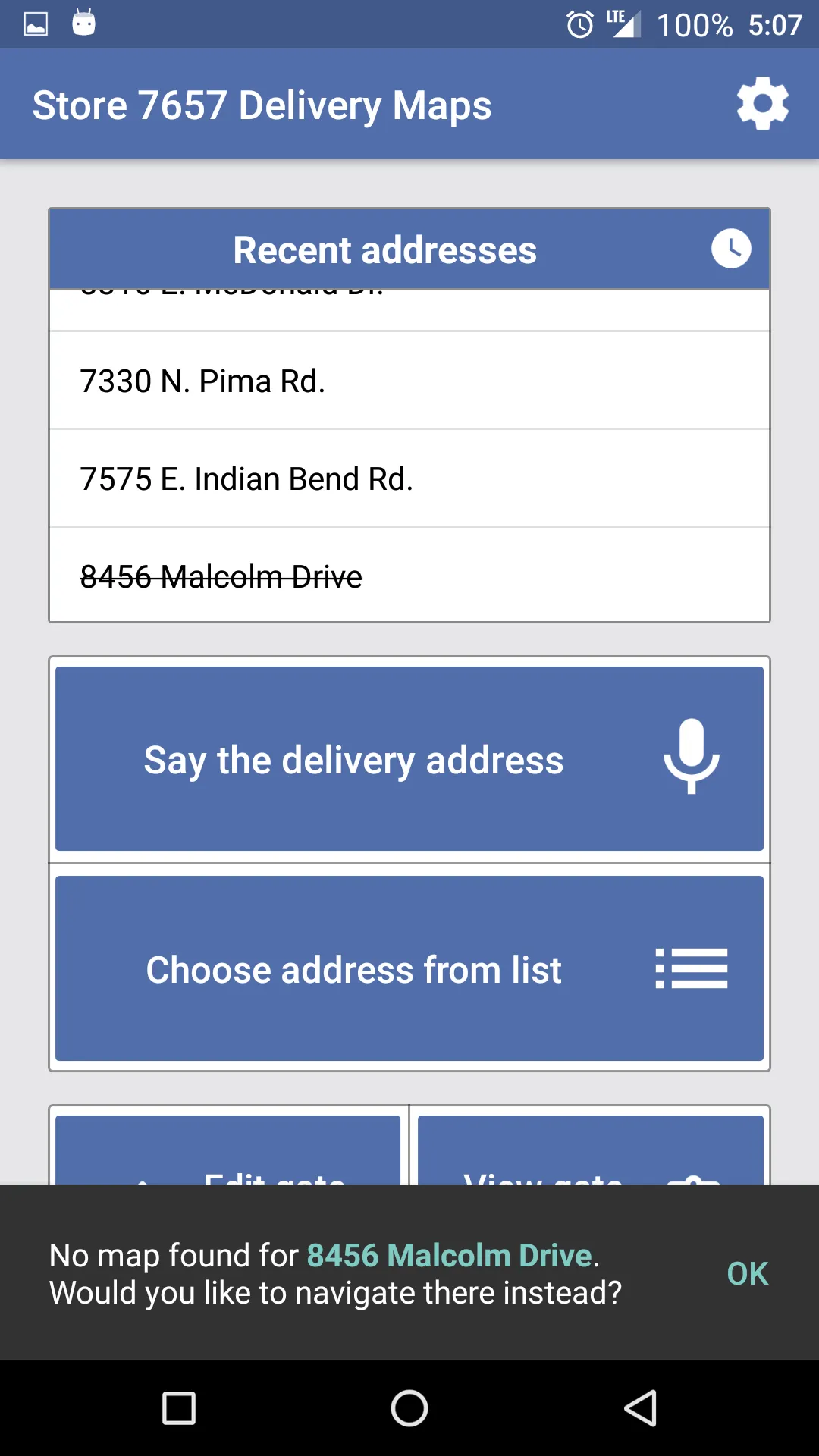 Store 7657 Delivery Maps | Indus Appstore | Screenshot