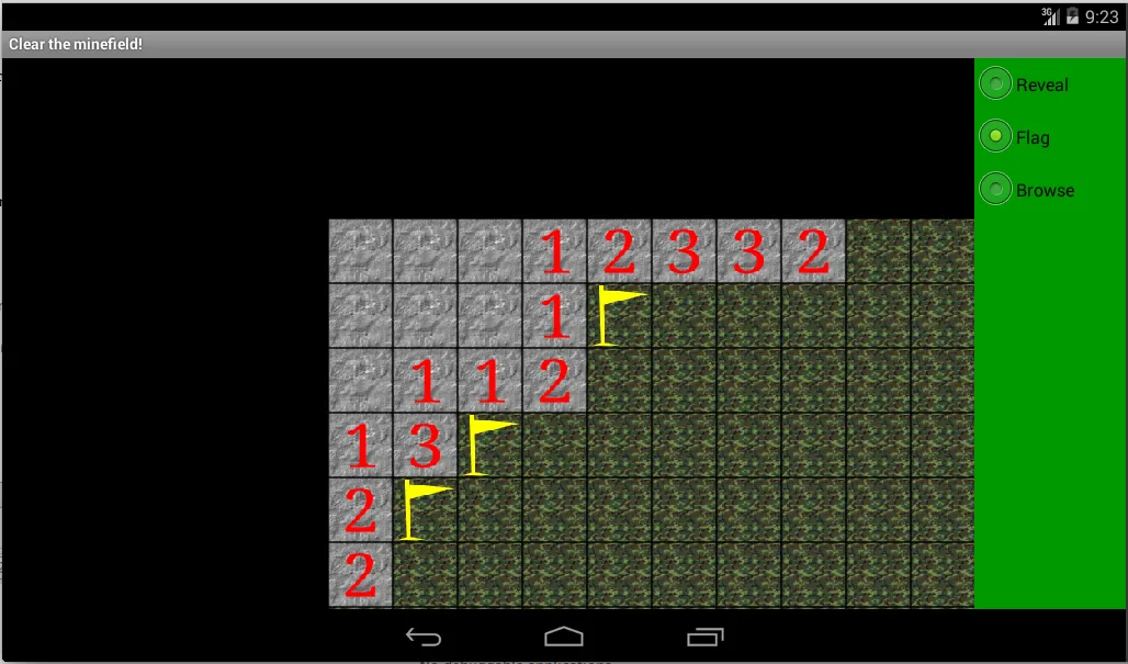 Sonar Minefield | Indus Appstore | Screenshot