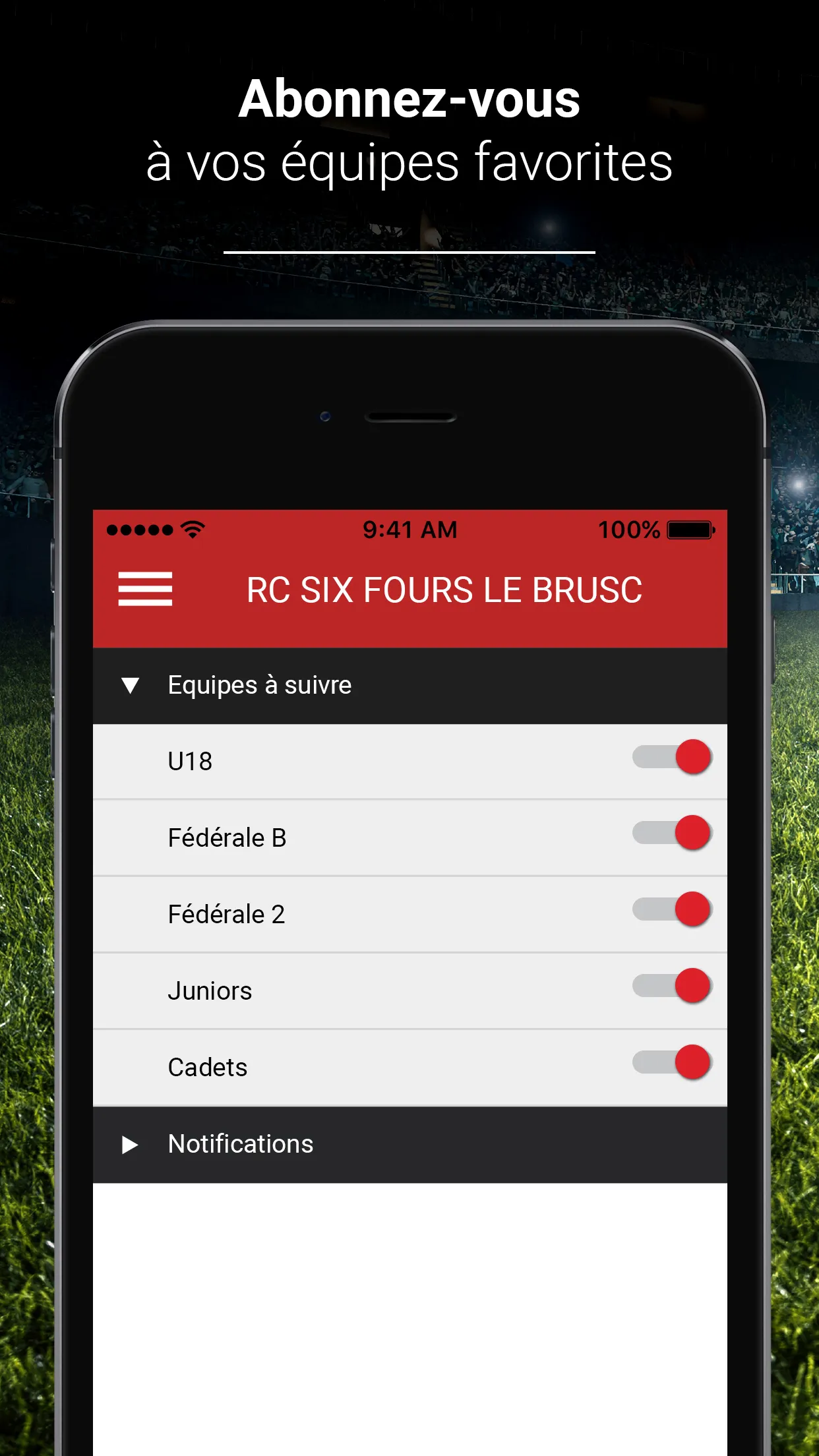 RC SIX FOURS LE BRUSC | Indus Appstore | Screenshot