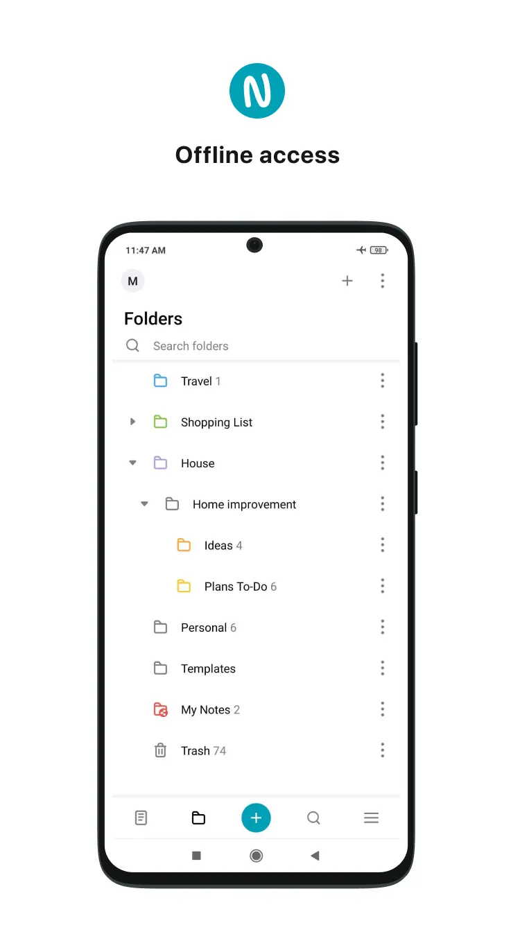 Nimbus Note - Useful notepad | Indus Appstore | Screenshot