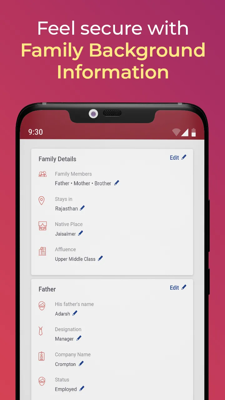 Marwari Matrimony by Sangam | Indus Appstore | Screenshot