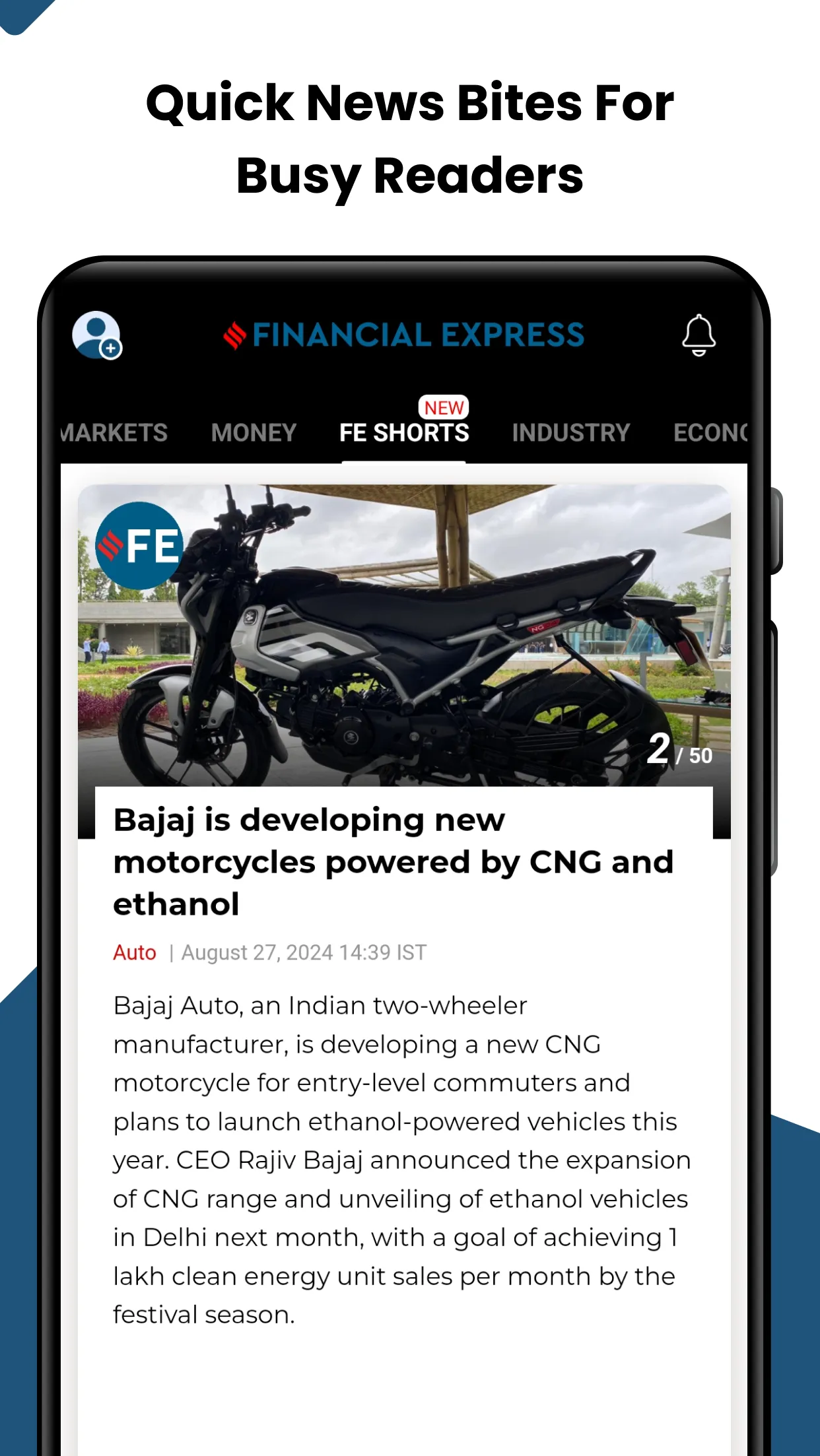 Financial Express-Market News | Indus Appstore | Screenshot