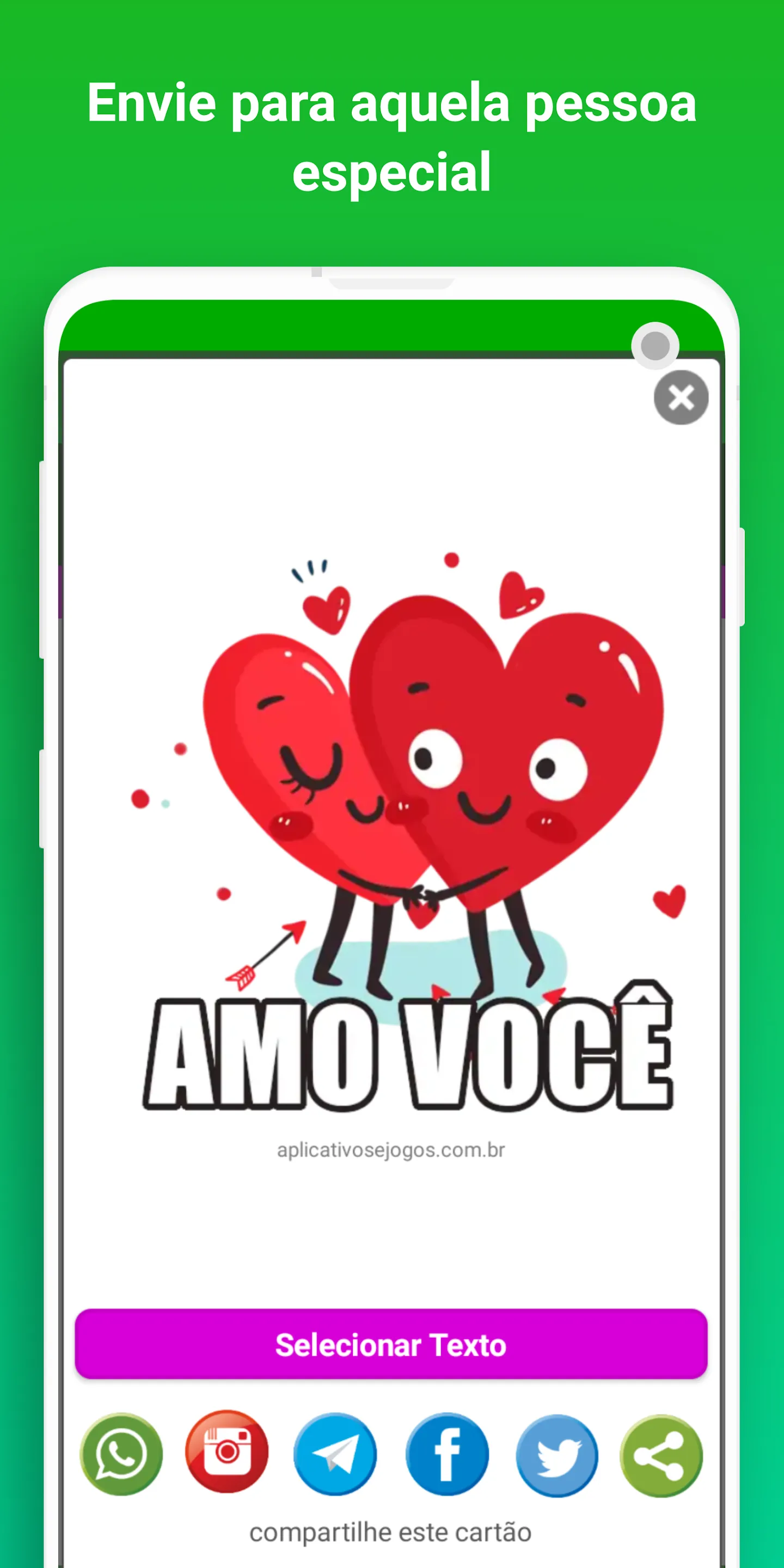 Figurinhas de Amor e Cantadas | Indus Appstore | Screenshot