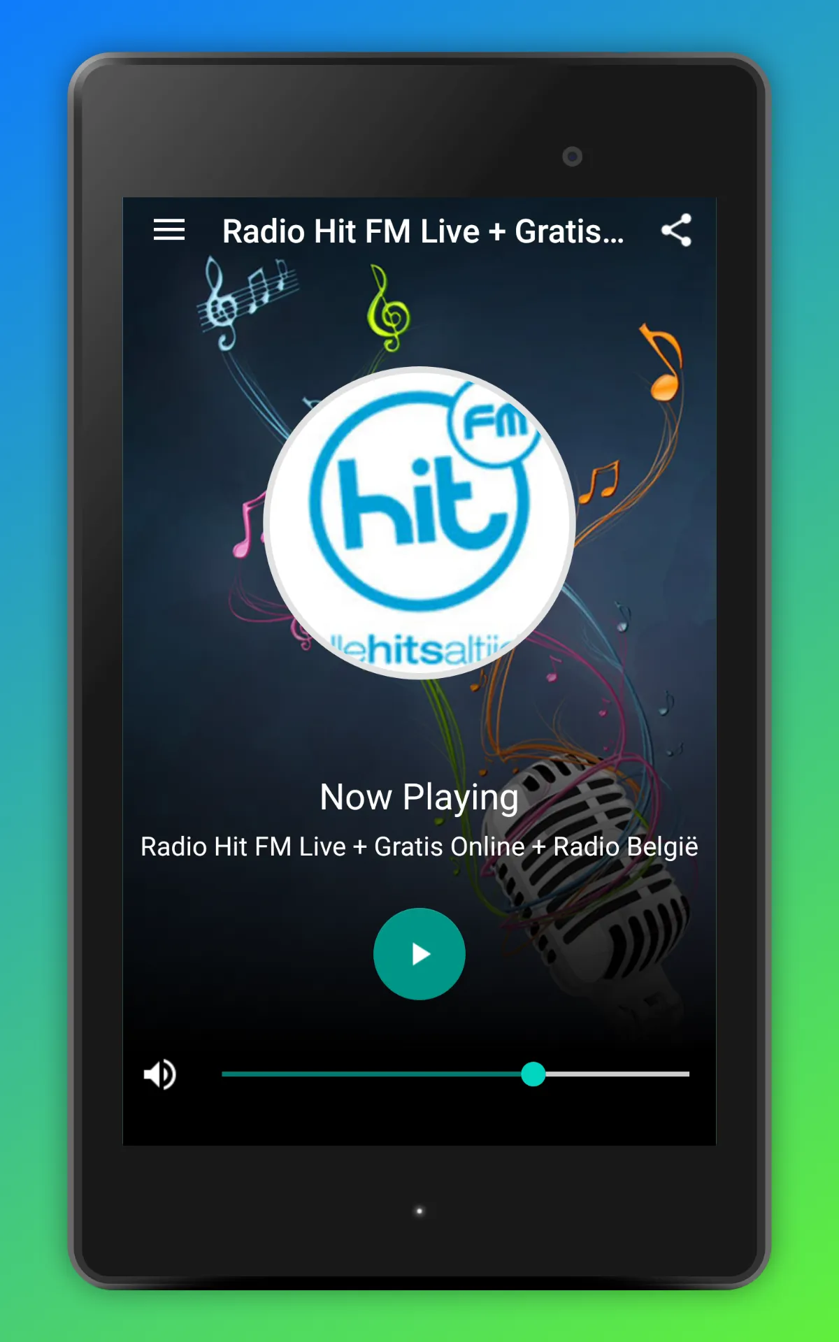 Hit FM Radio App België Online | Indus Appstore | Screenshot