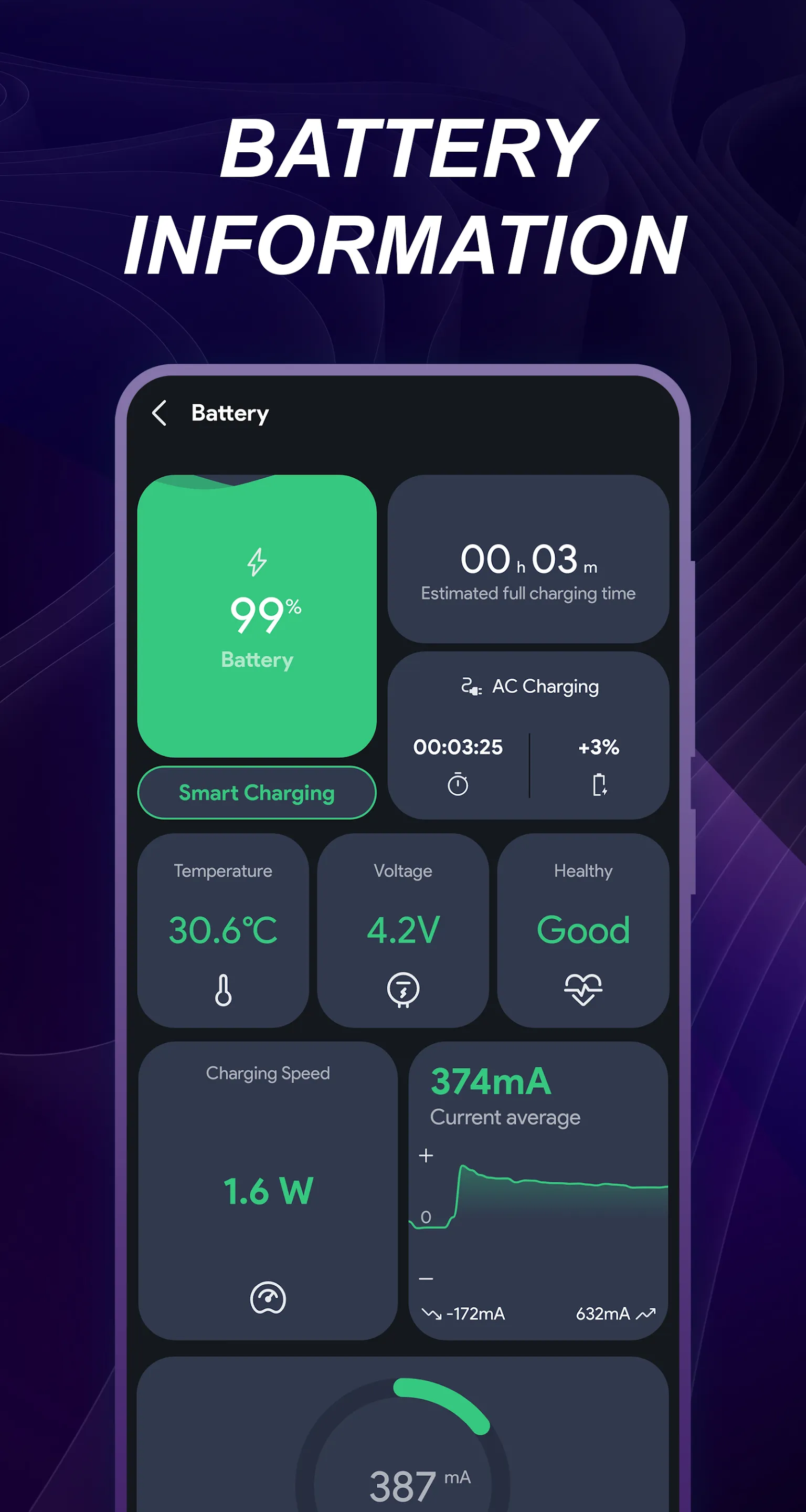 Battery Charging Screen 3D | Indus Appstore | Screenshot