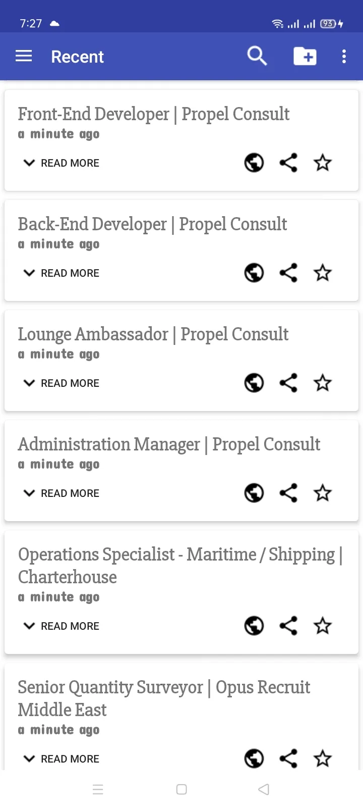 Bahrain Jobs | Indus Appstore | Screenshot