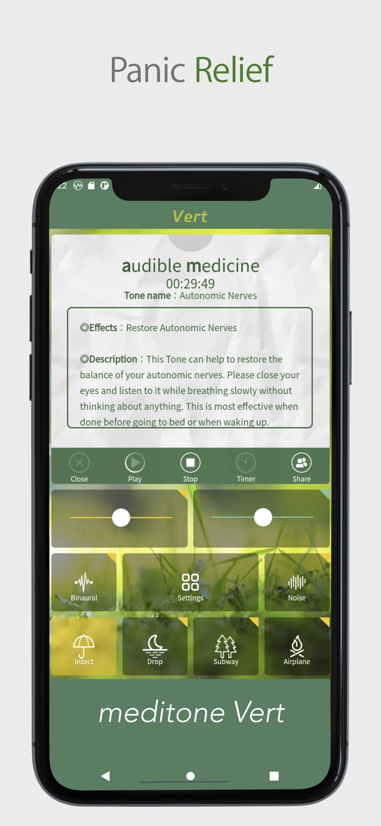 meditone® Vert | Indus Appstore | Screenshot