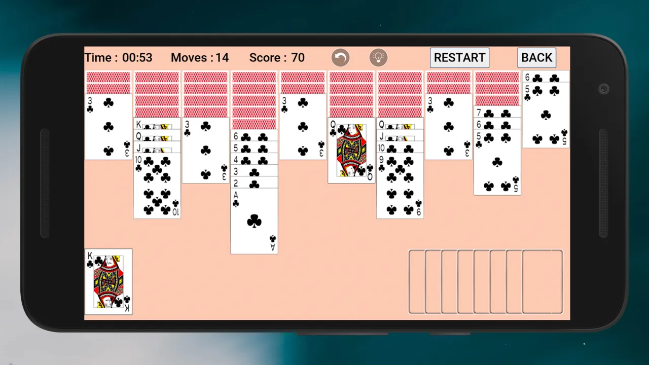 Spider Solitaire | Indus Appstore | Screenshot