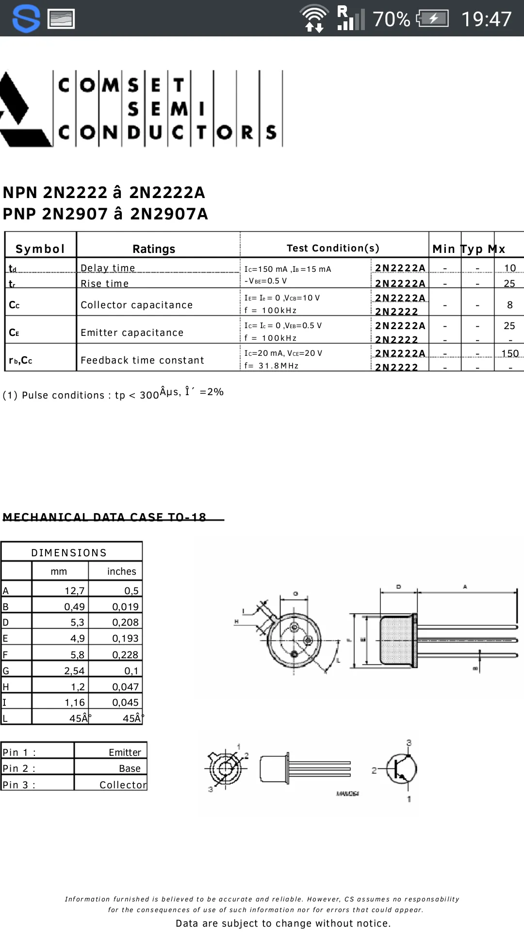 Bipolar Transistors Offline | Indus Appstore | Screenshot