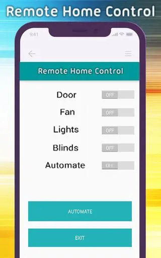 Smart Home Remote: Arduino BT | Indus Appstore | Screenshot