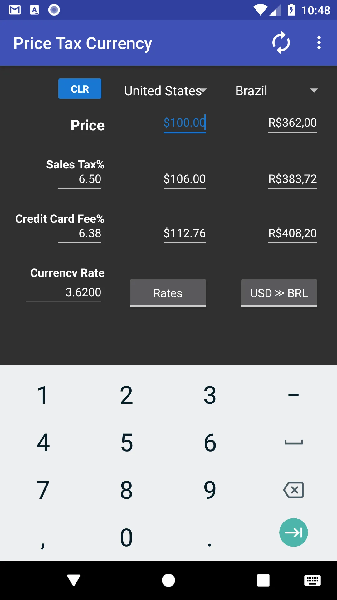 Price Tax Currency | Indus Appstore | Screenshot