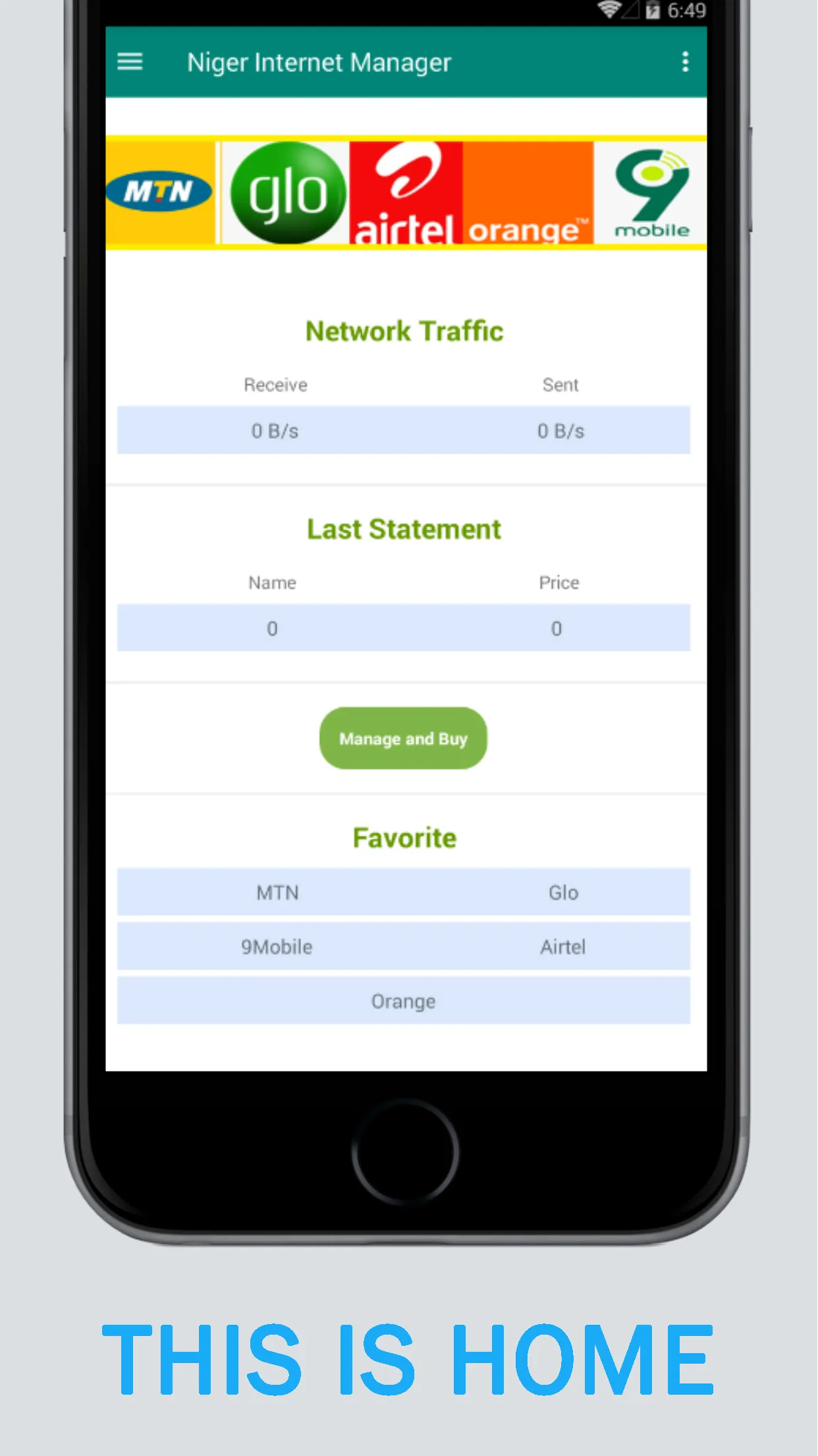 Niger's Internet Manager | Indus Appstore | Screenshot