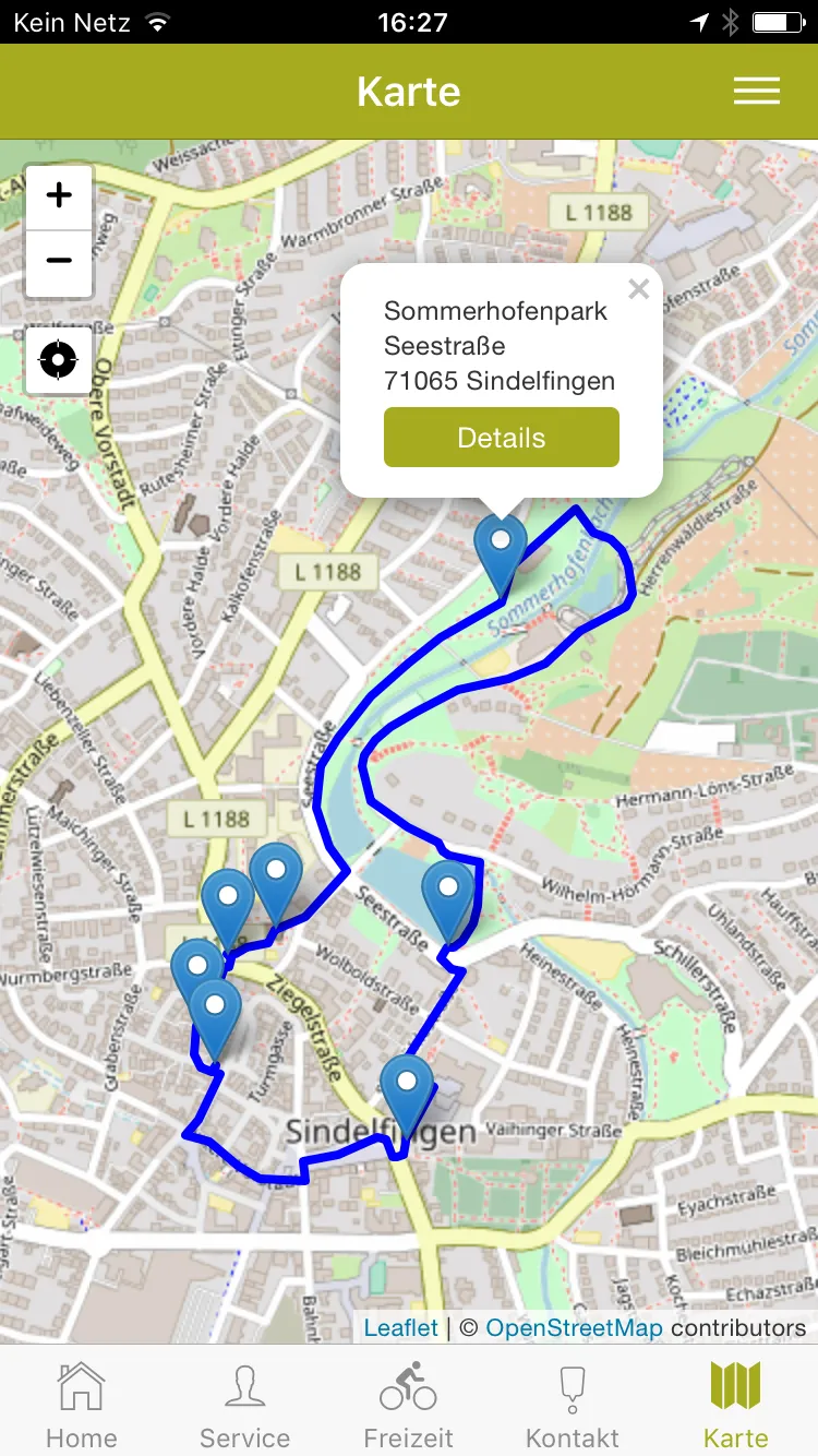 Sindelfingen Official | Indus Appstore | Screenshot