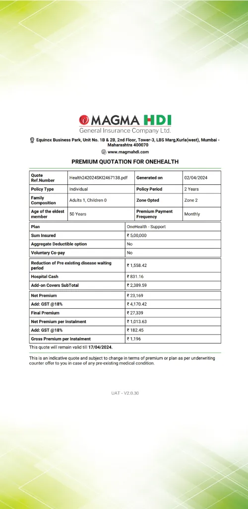 OneHealth Premium Rater | Indus Appstore | Screenshot