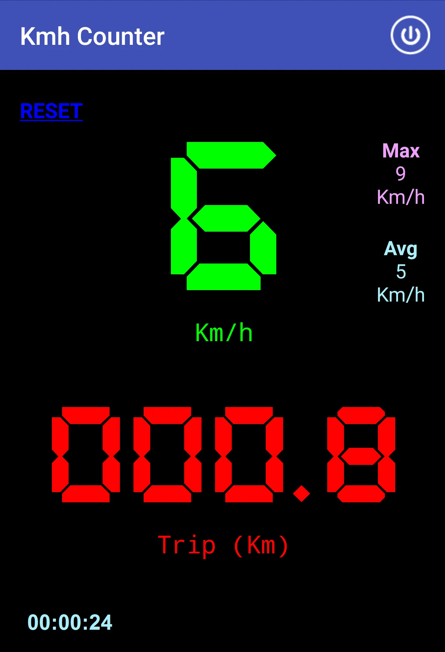 Kmh Counter (Speedometer) | Indus Appstore | Screenshot