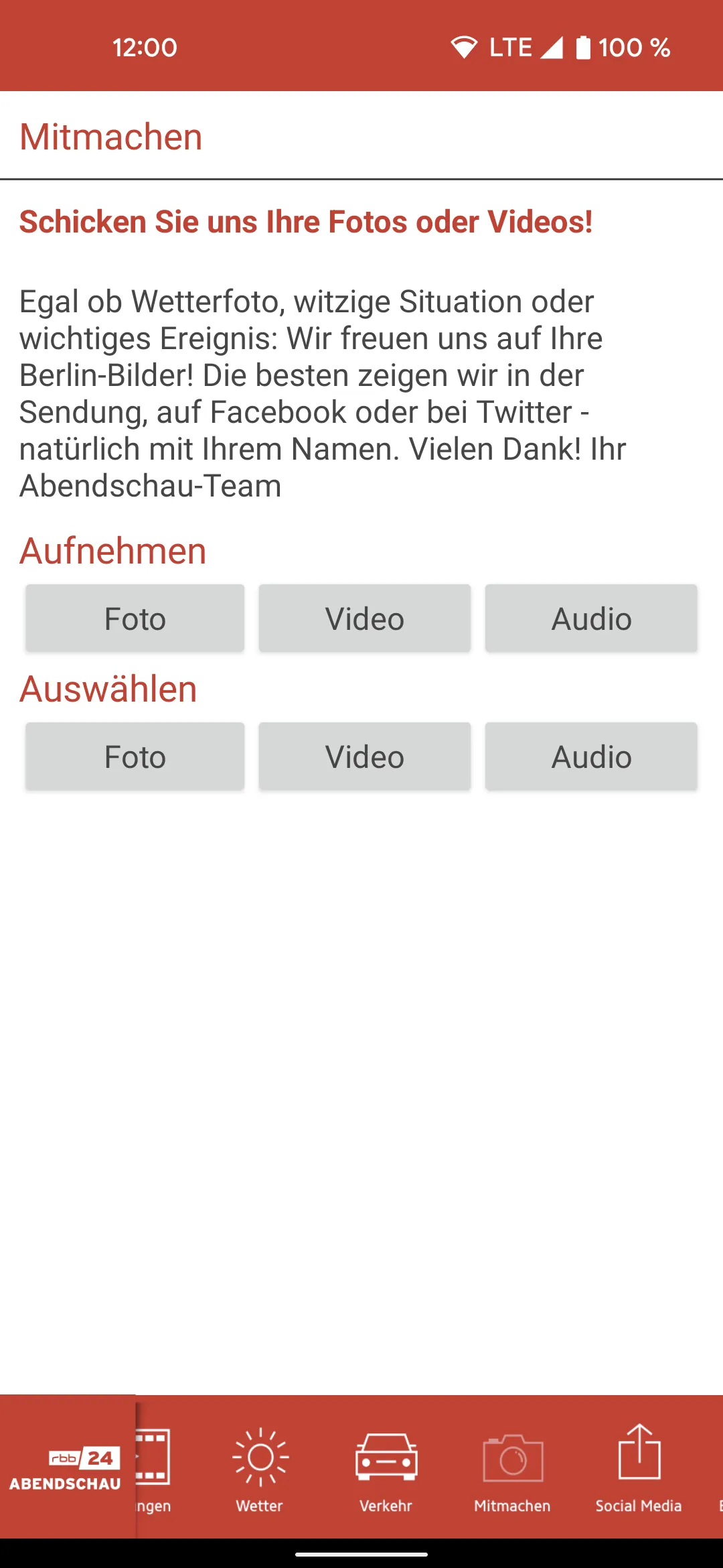 rbb24 Abendschau | Indus Appstore | Screenshot