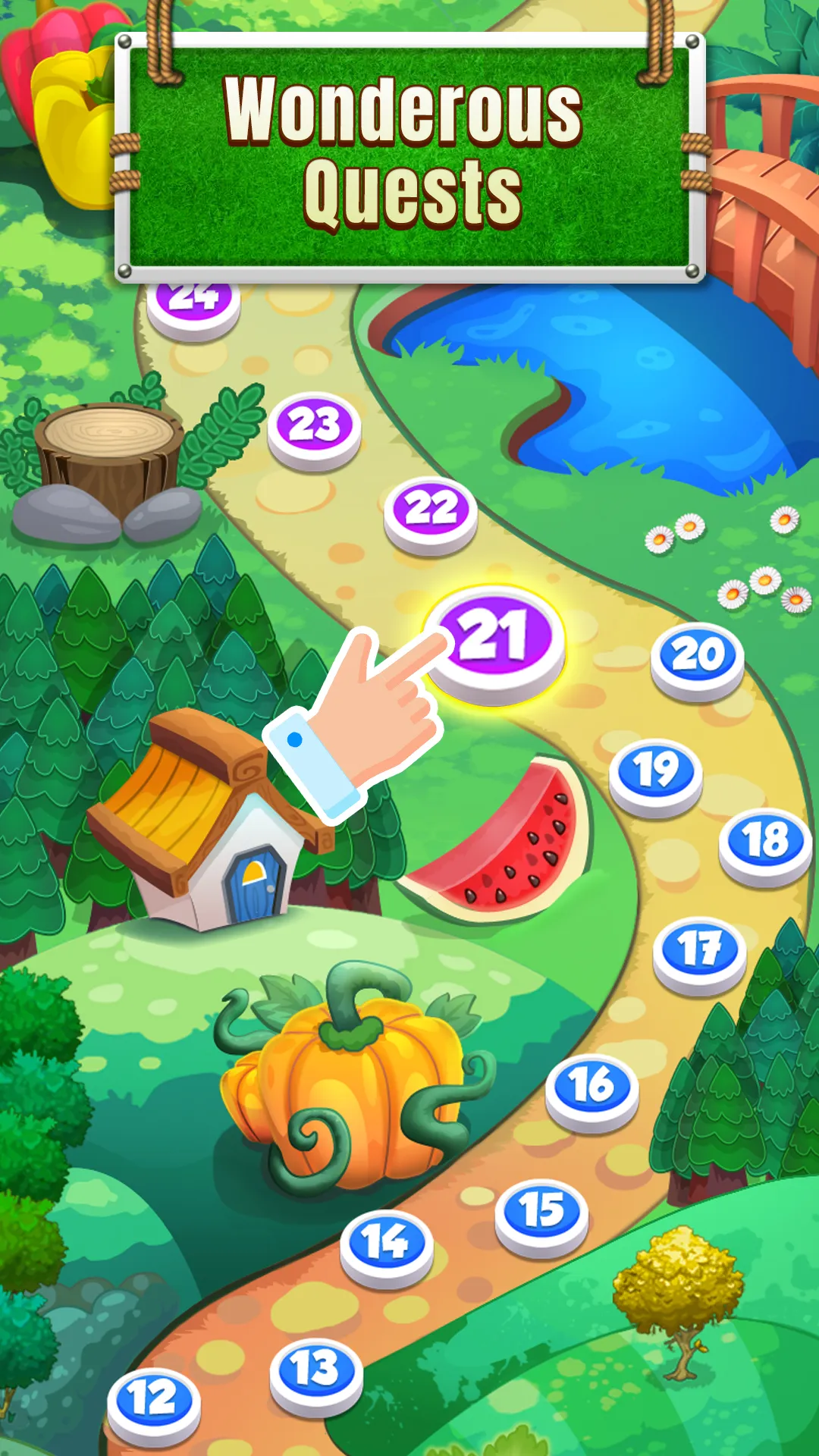 Farm Flowers Coin Party Dozer | Indus Appstore | Screenshot