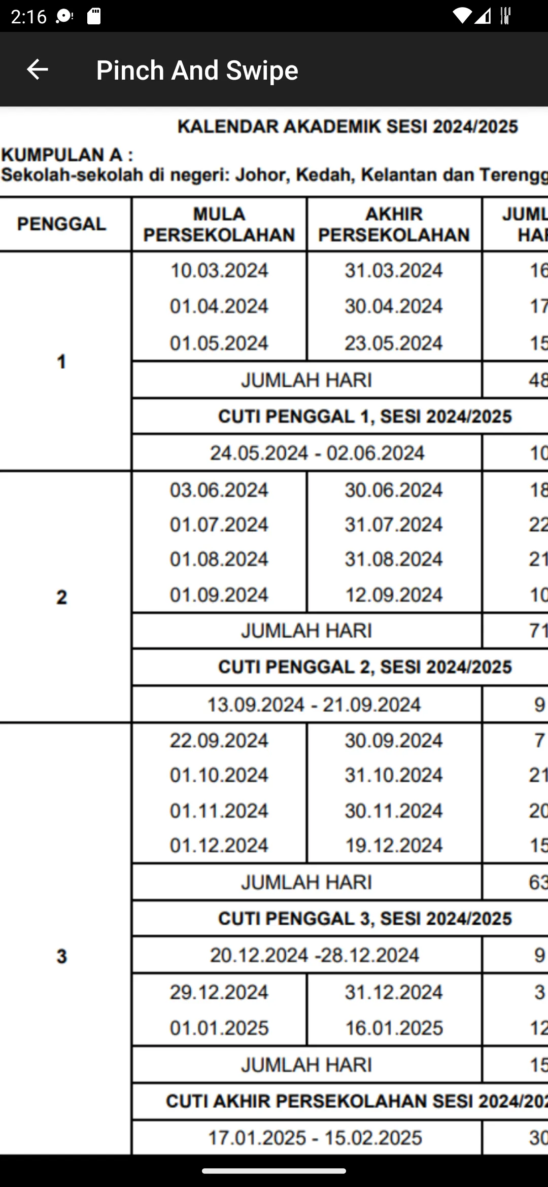 Malaysia Calendar 2025 (Horse) | Indus Appstore | Screenshot