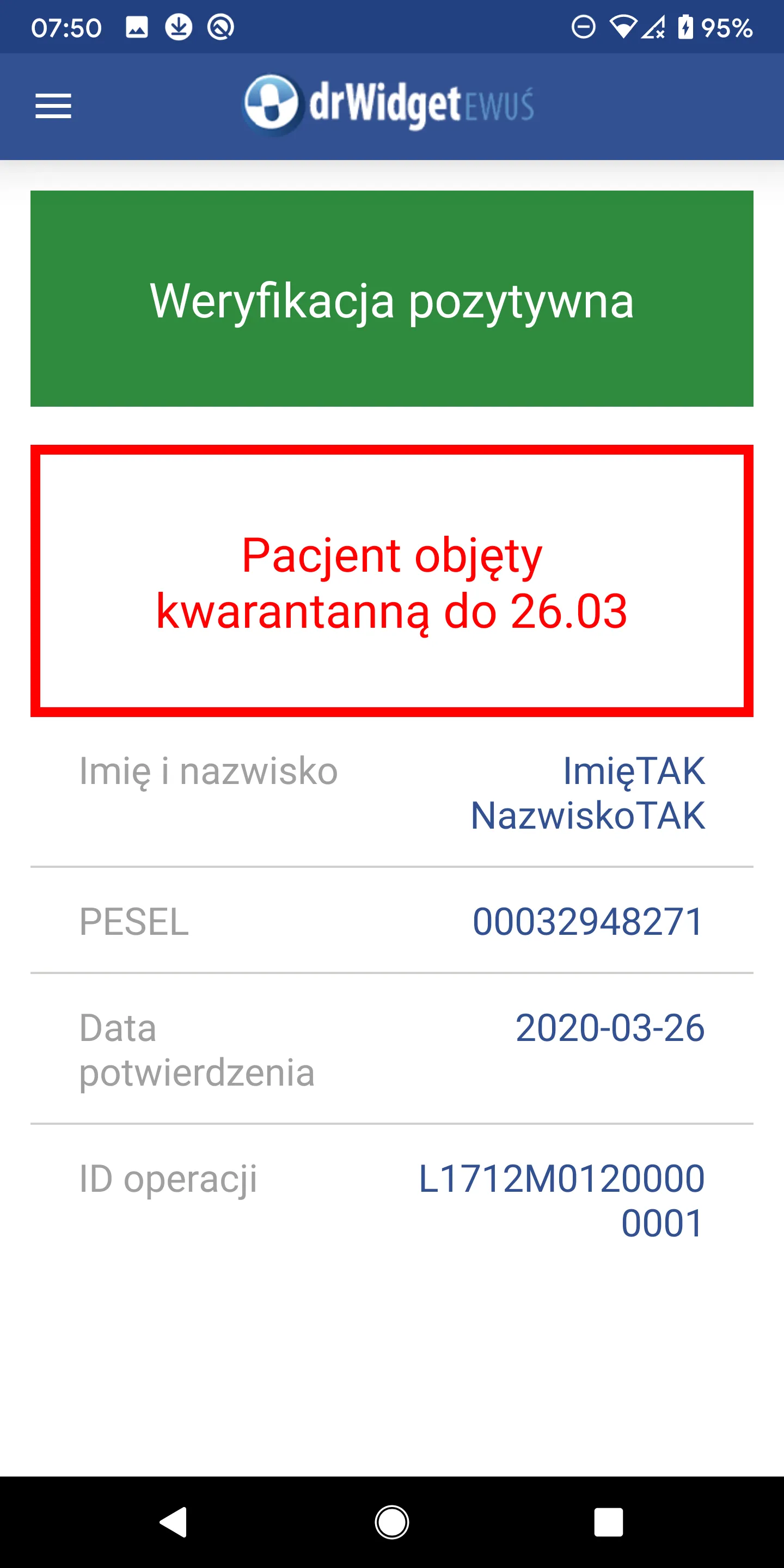 DrWidget eWUŚ | Indus Appstore | Screenshot