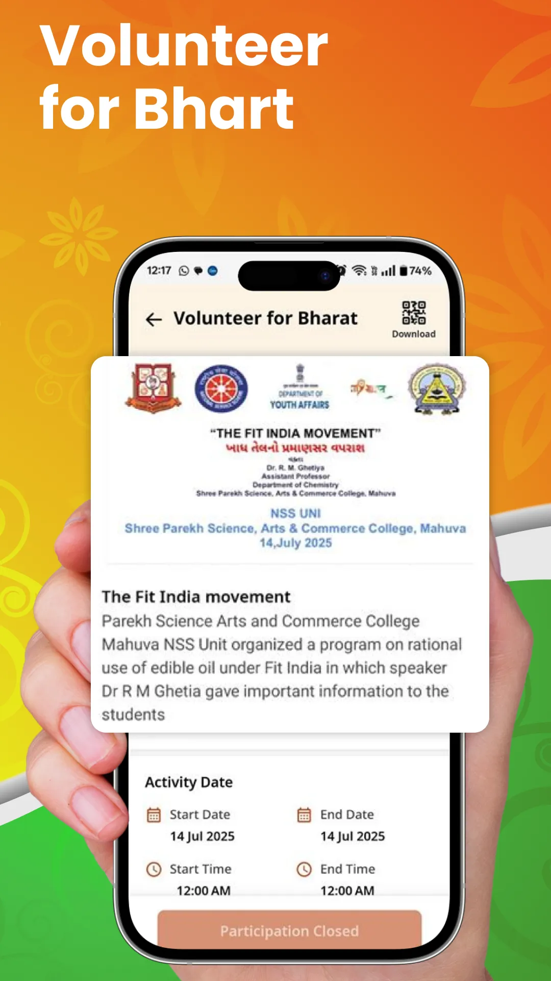 MY Bharat | Indus Appstore | Screenshot