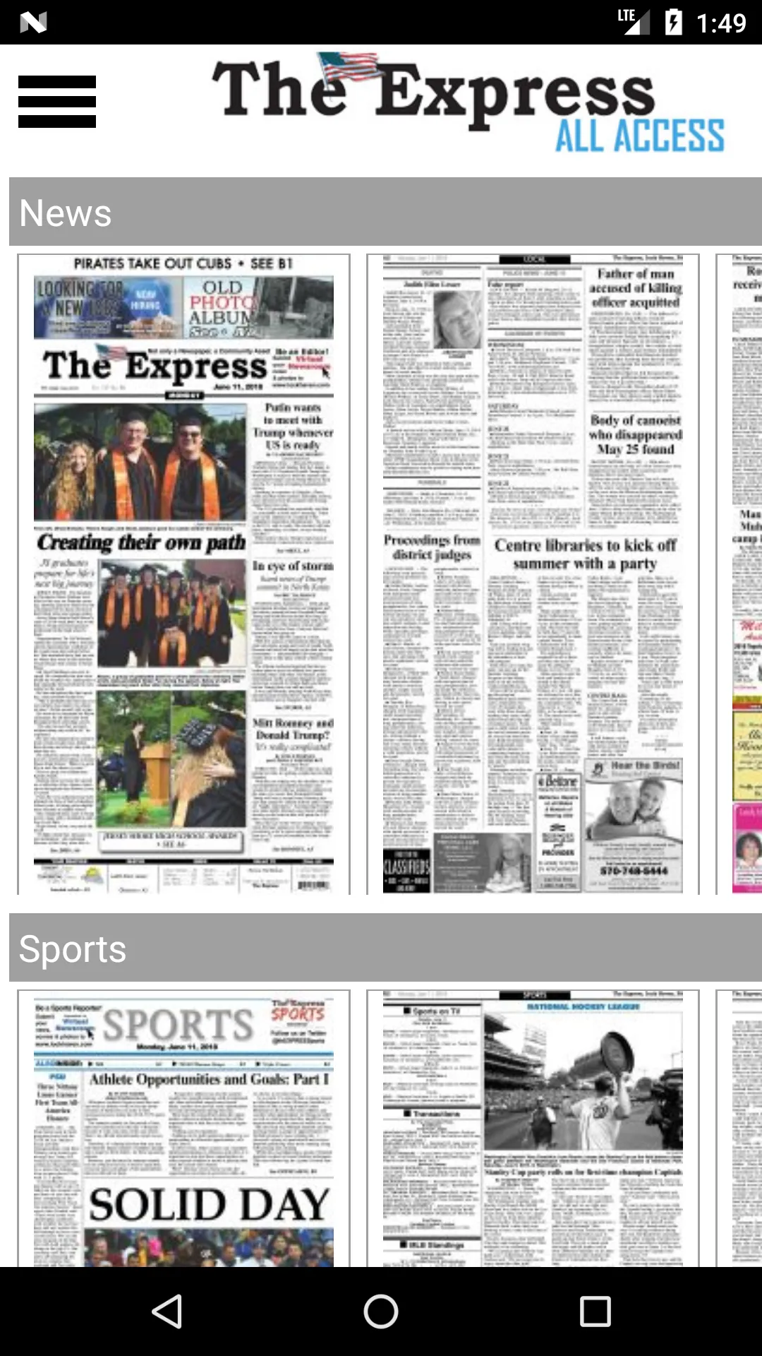 The Express All Access | Indus Appstore | Screenshot