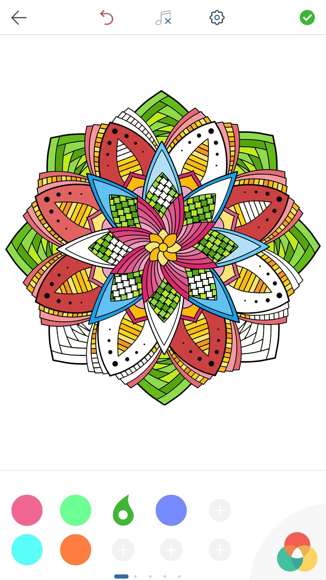 Magic Mandalas: Coloring Pages | Indus Appstore | Screenshot