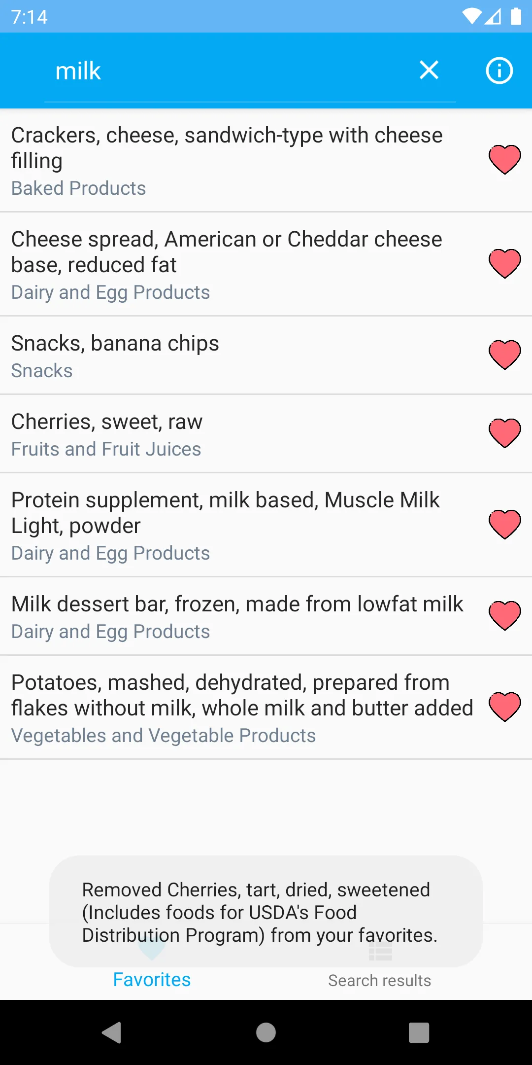 Nutritional Value | Indus Appstore | Screenshot