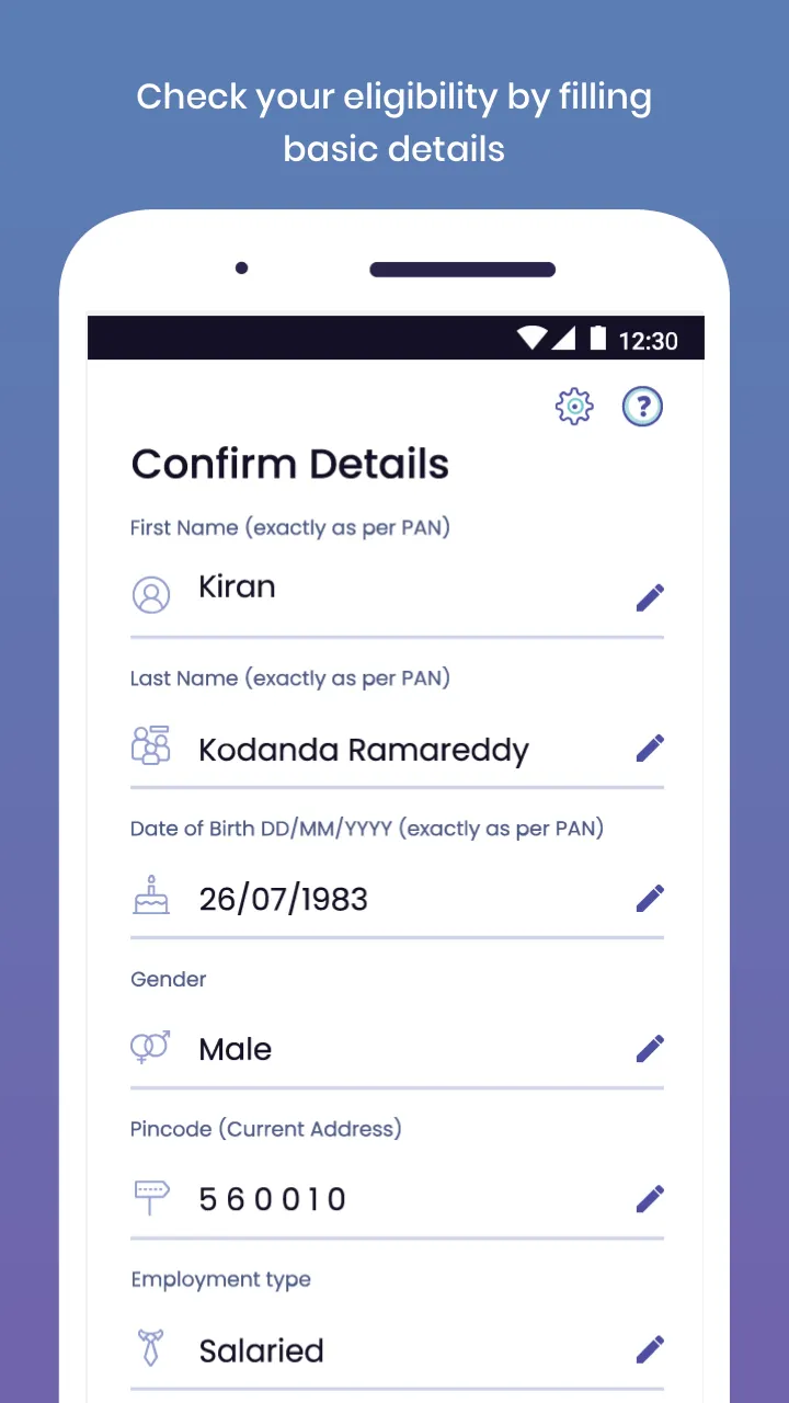 Kreditzy Personal Loan App | Indus Appstore | Screenshot