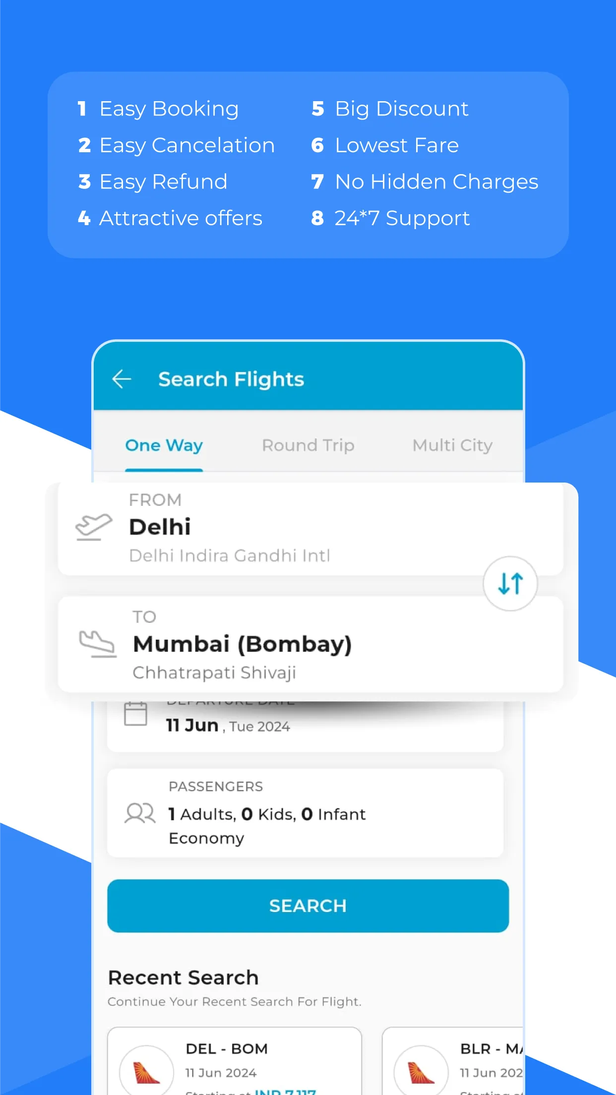 HappyEasyTrip: Flight Deals | Indus Appstore | Screenshot