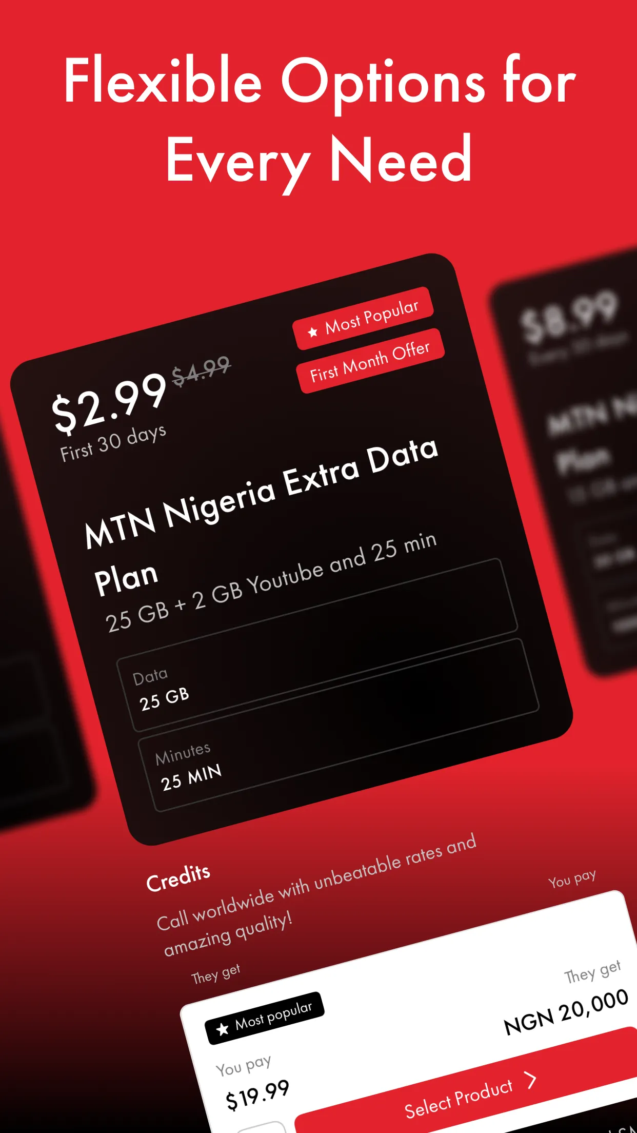 Rebtel: Recharges And Calls | Indus Appstore | Screenshot