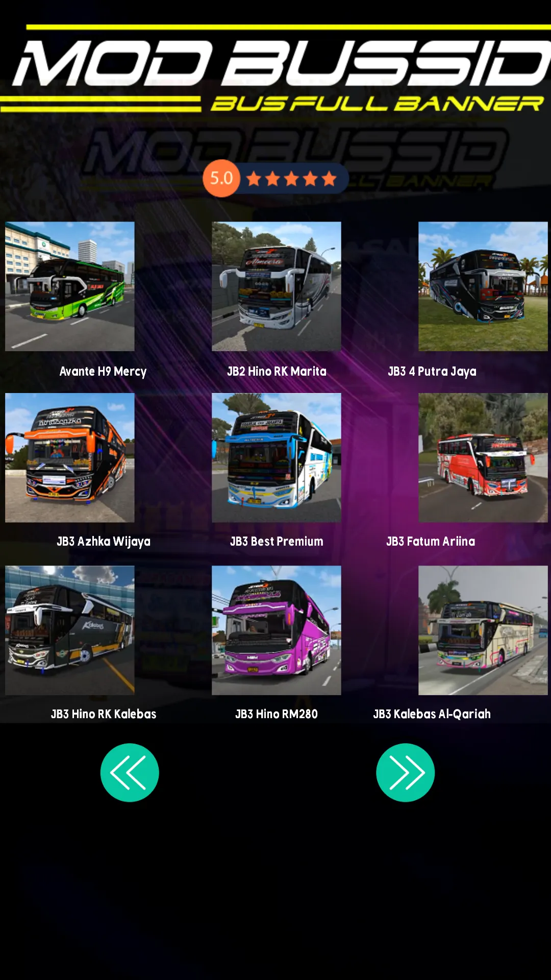 Mod Bussid Bus Full Banner | Indus Appstore | Screenshot