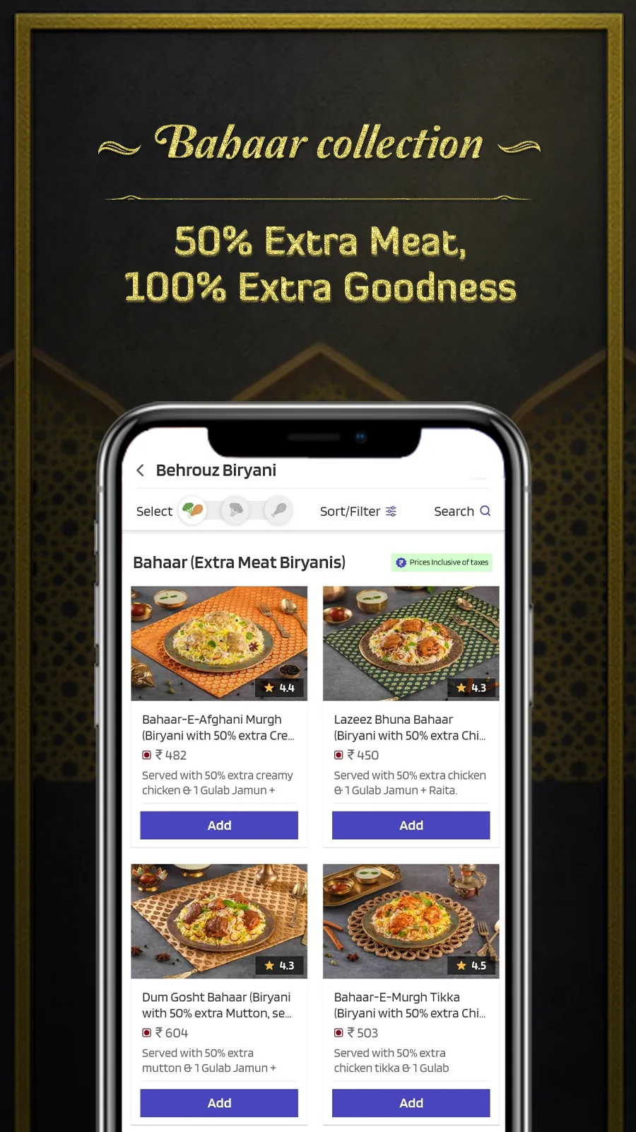 Behrouz Biryani - Order Online | Indus Appstore | Screenshot