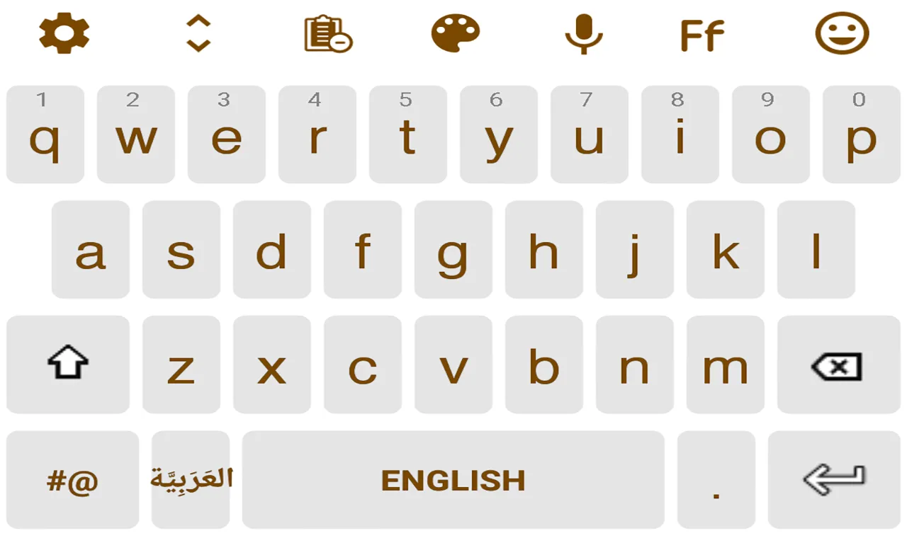 Turkish Language  keyboard 202 | Indus Appstore | Screenshot