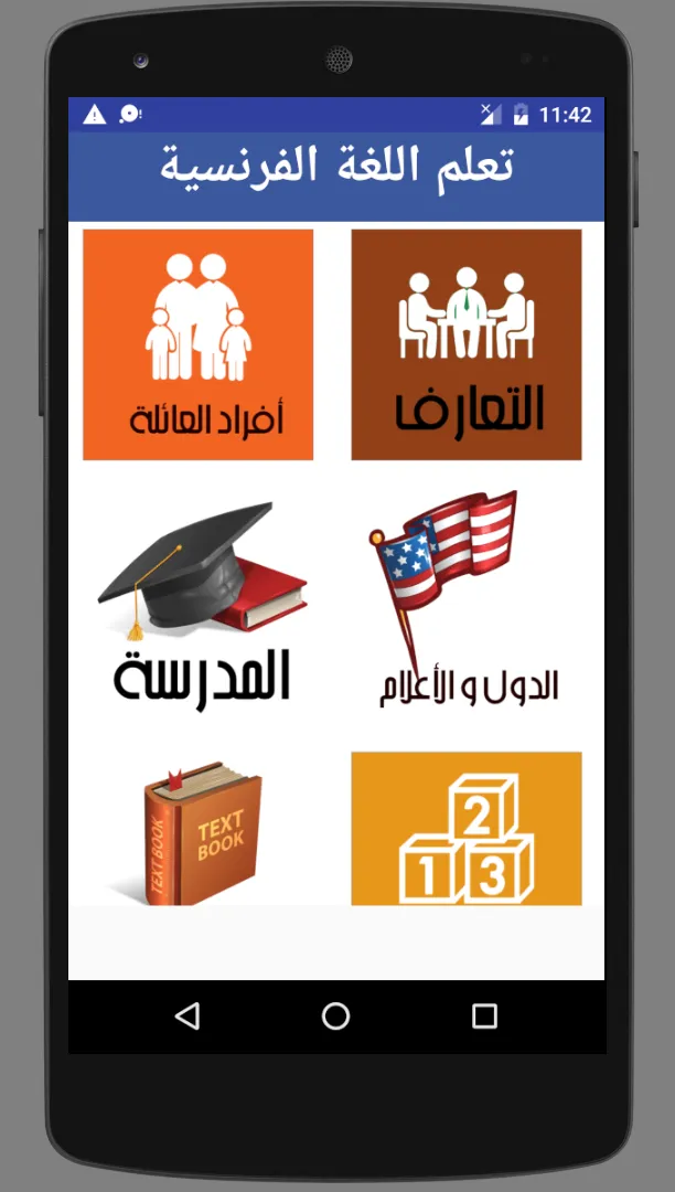 تعلم الفرنسية بالصوت والصورة | Indus Appstore | Screenshot