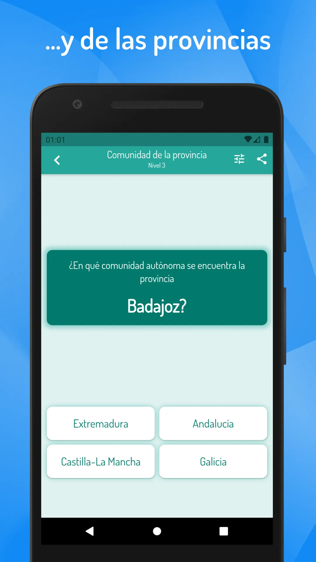 Quiz - Provinces of Spain | Indus Appstore | Screenshot